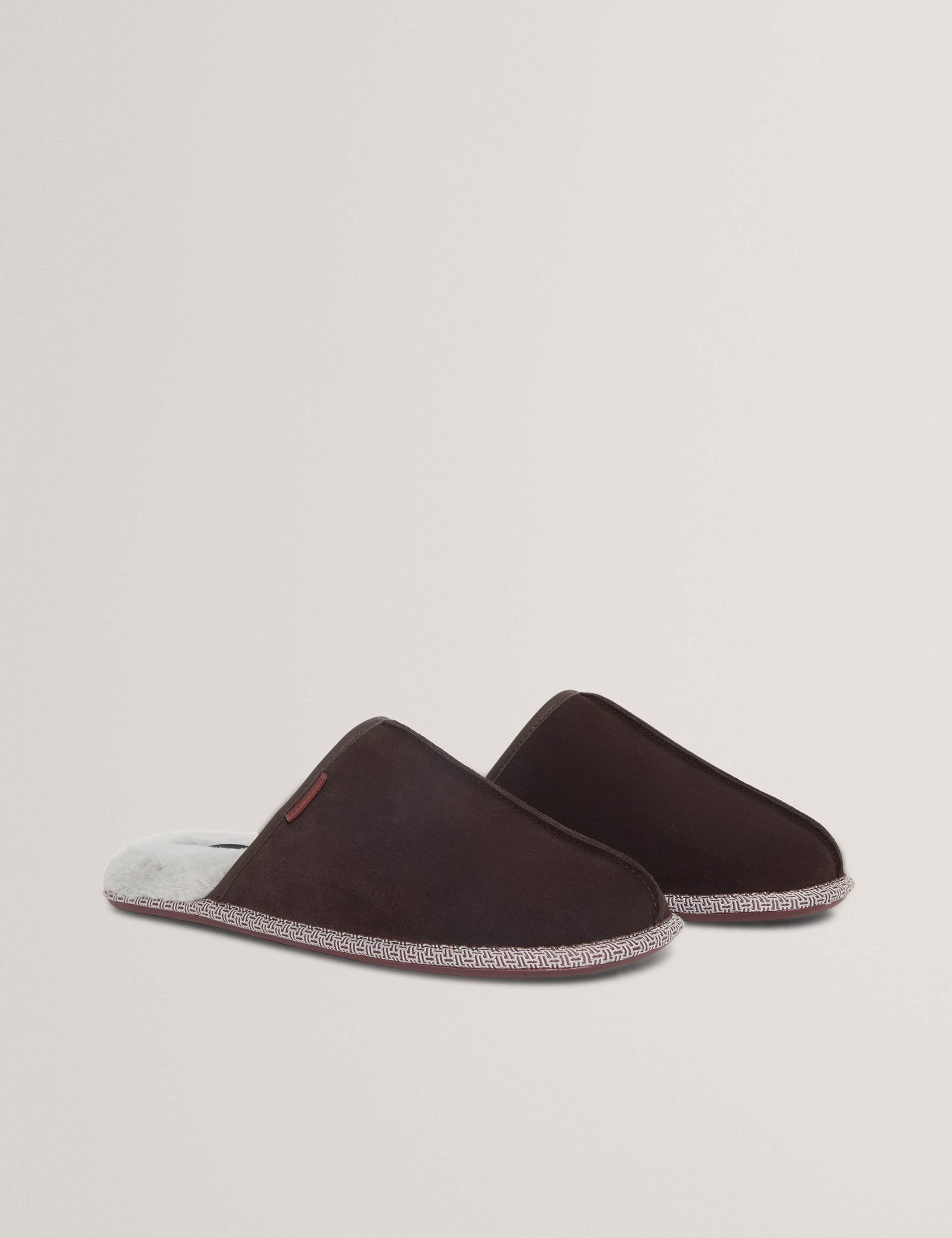 Suede Mule Slippers 1 of 3