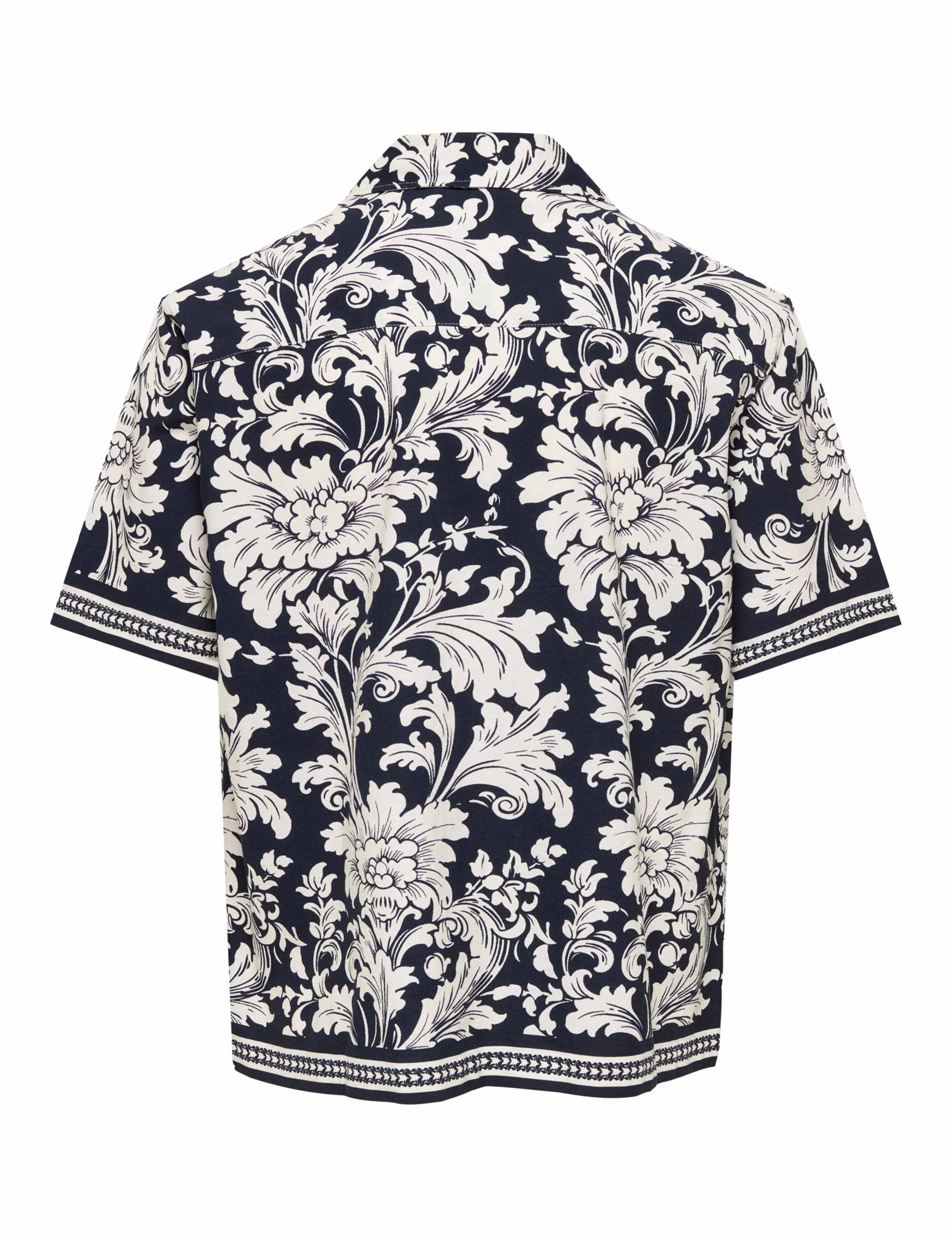 Relaxed Fit Pure Cotton Printed Short Sleeve Shirt 2 of 2