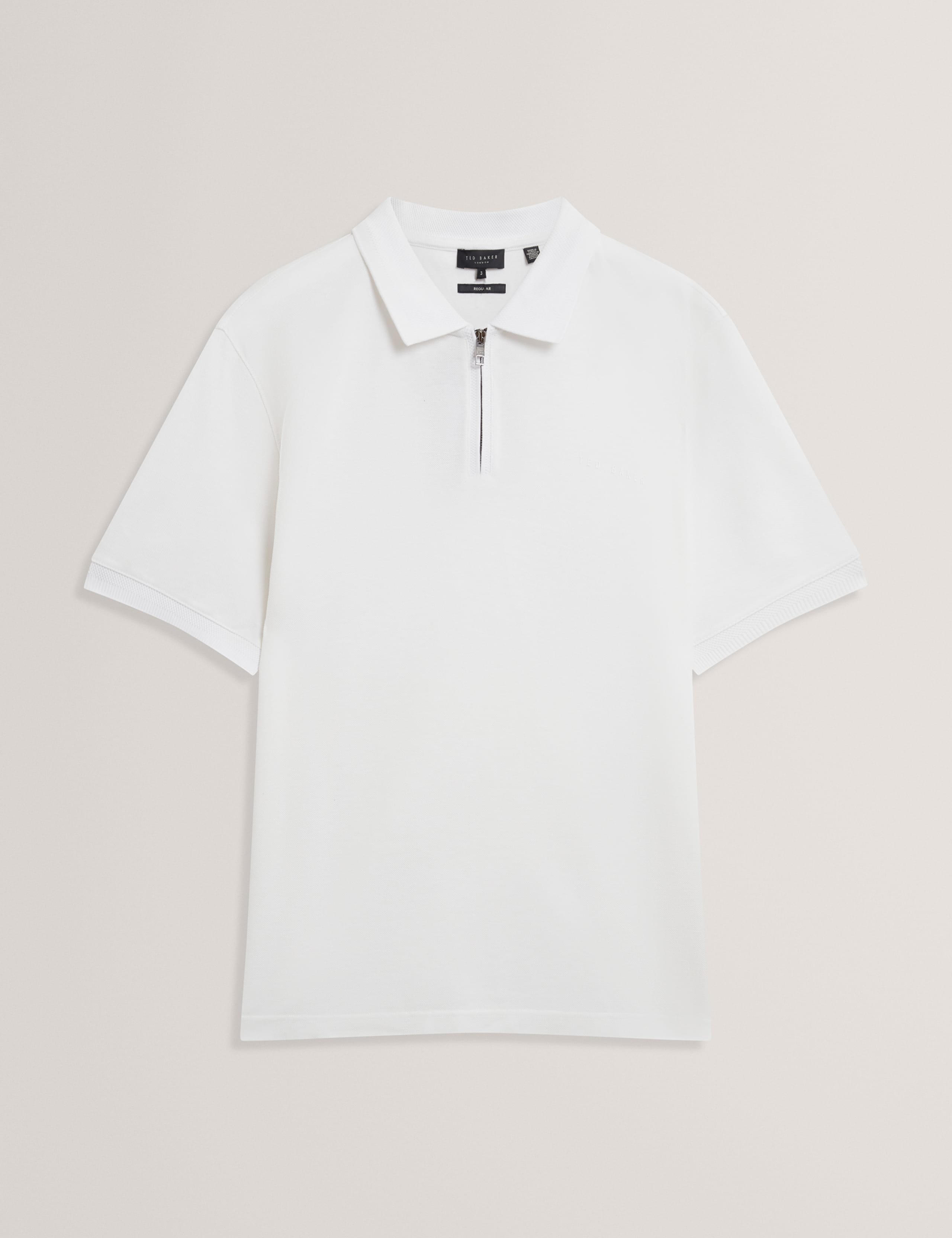 Pure Cotton Half Zip Polo Shirt 5 of 5