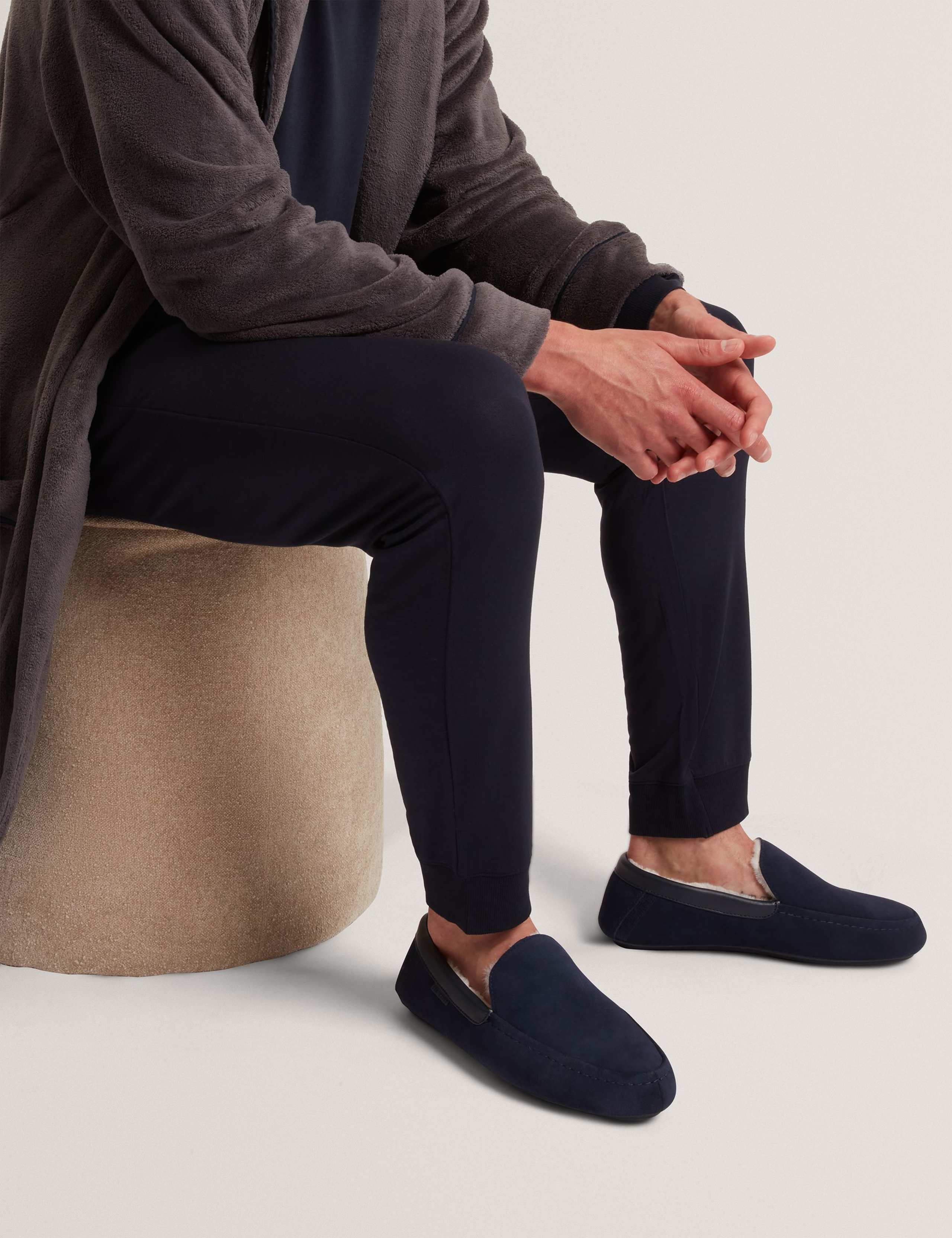 Suede Moccasin Slippers 4 of 4