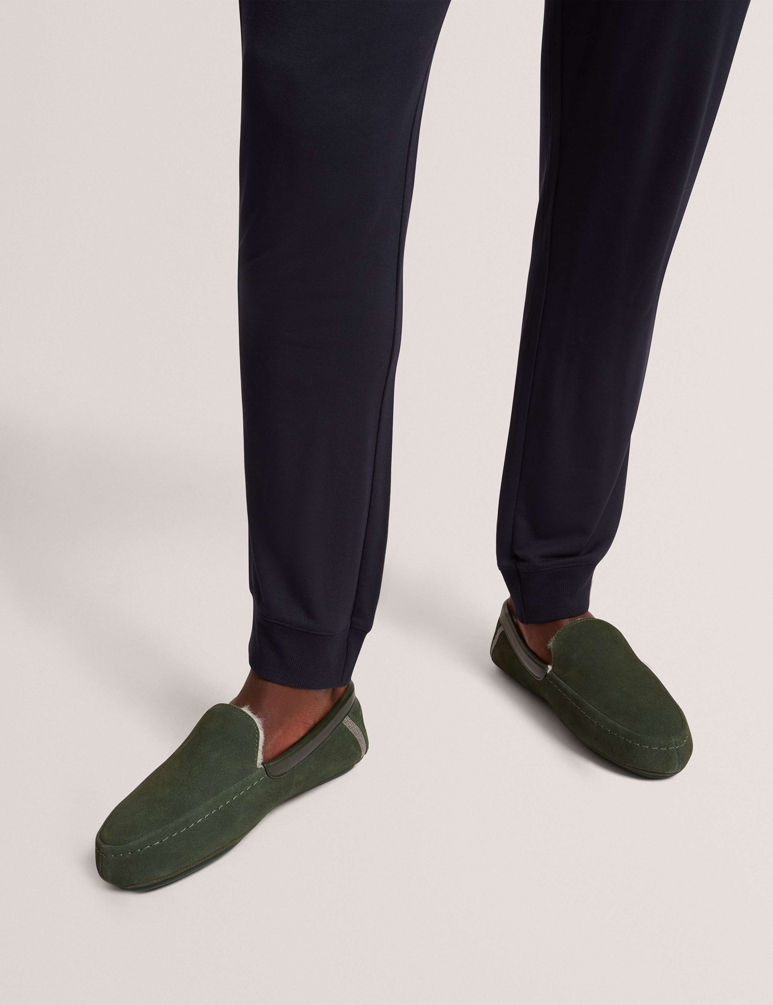 Suede Moccasin Slippers 3 of 4