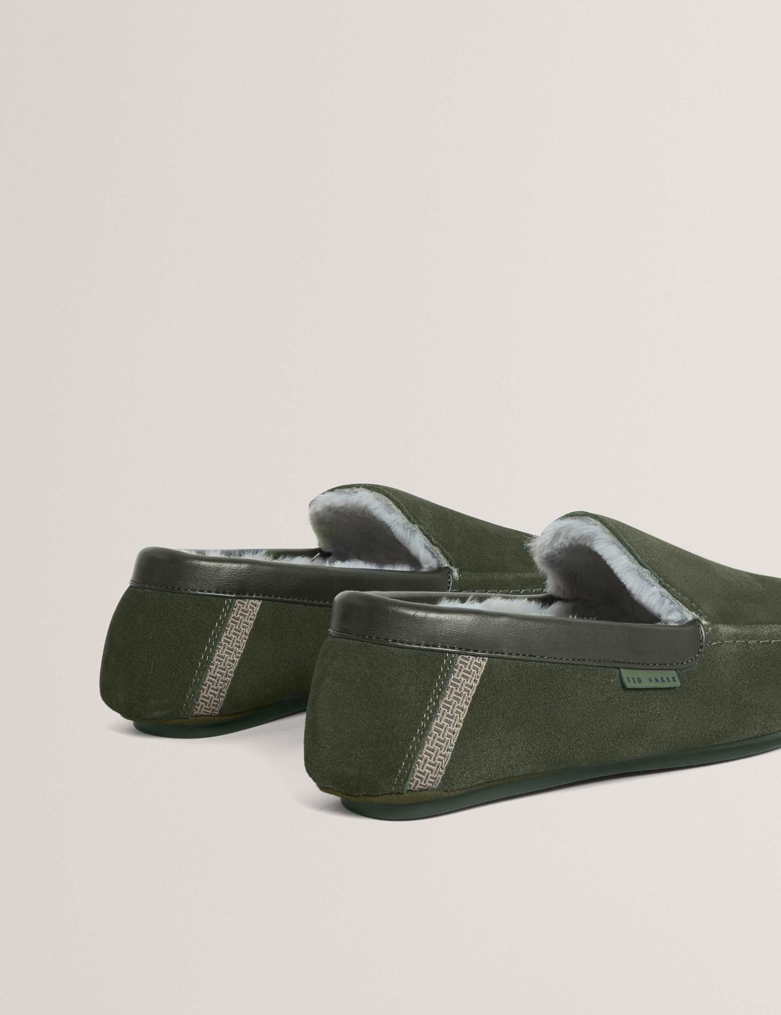 Suede Moccasin Slippers 4 of 4