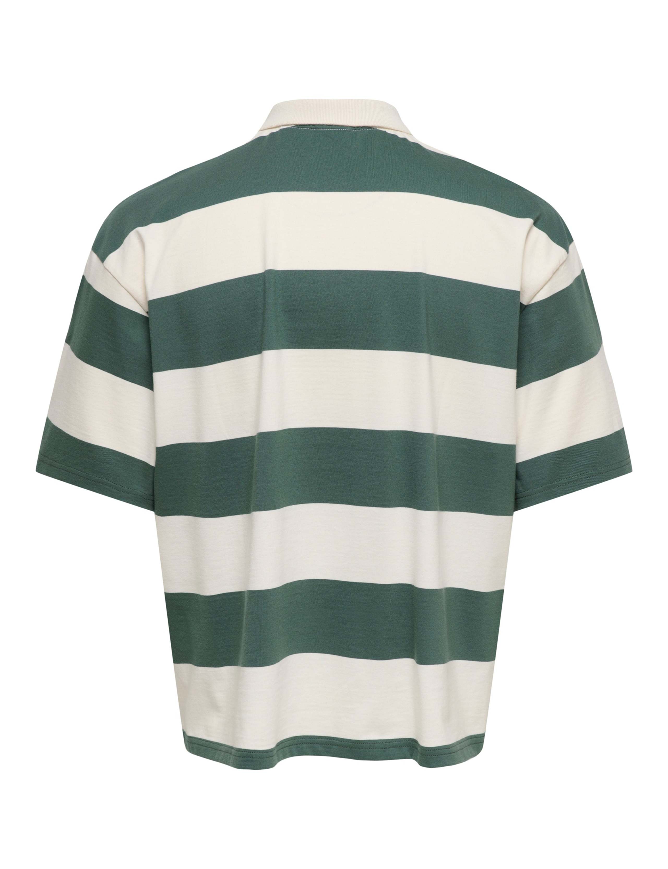 Pure Cotton Striped Short Sleeve Rugby Shirt 2 of 2