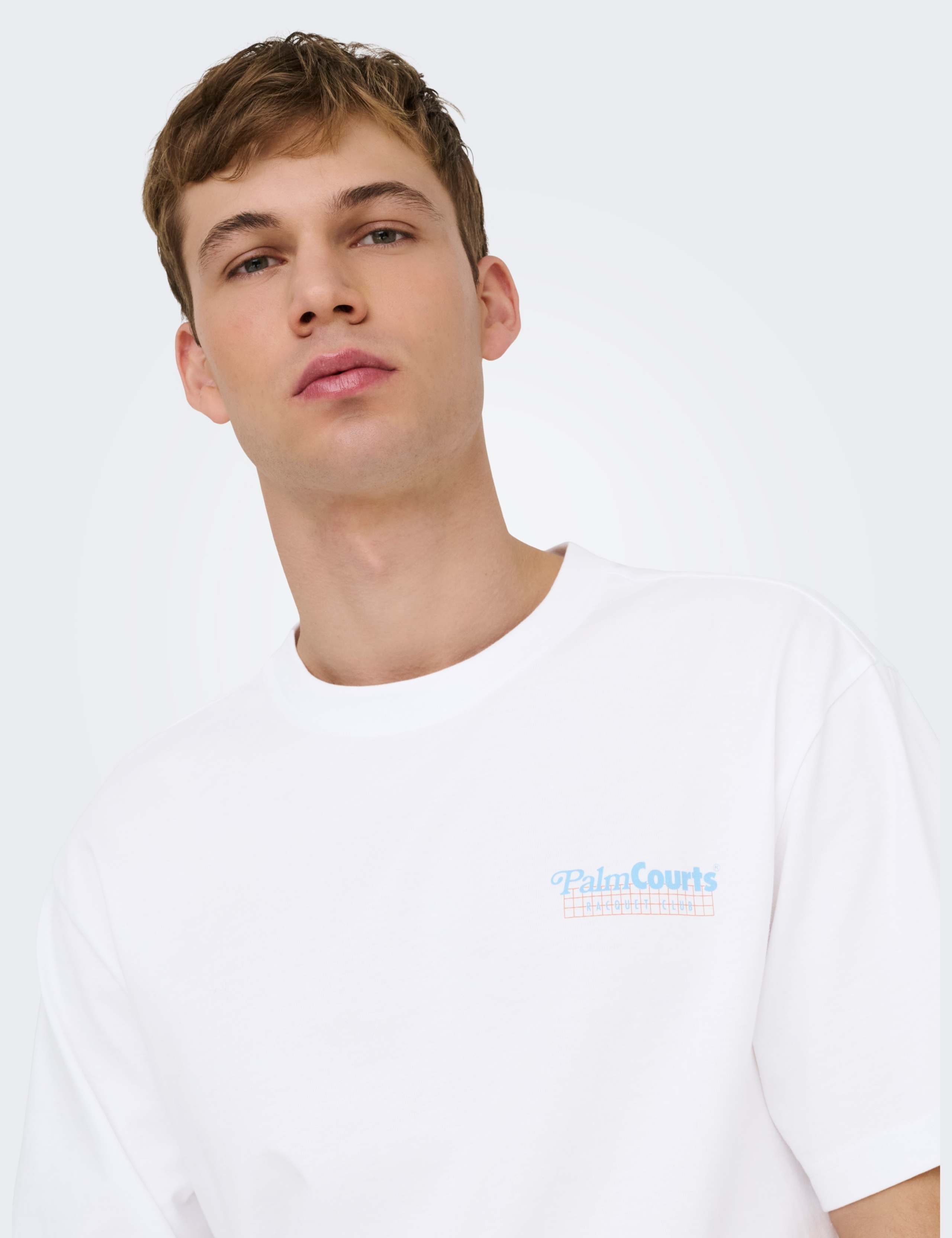 Pure Cotton Palm Courts T-Shirt 4 of 5