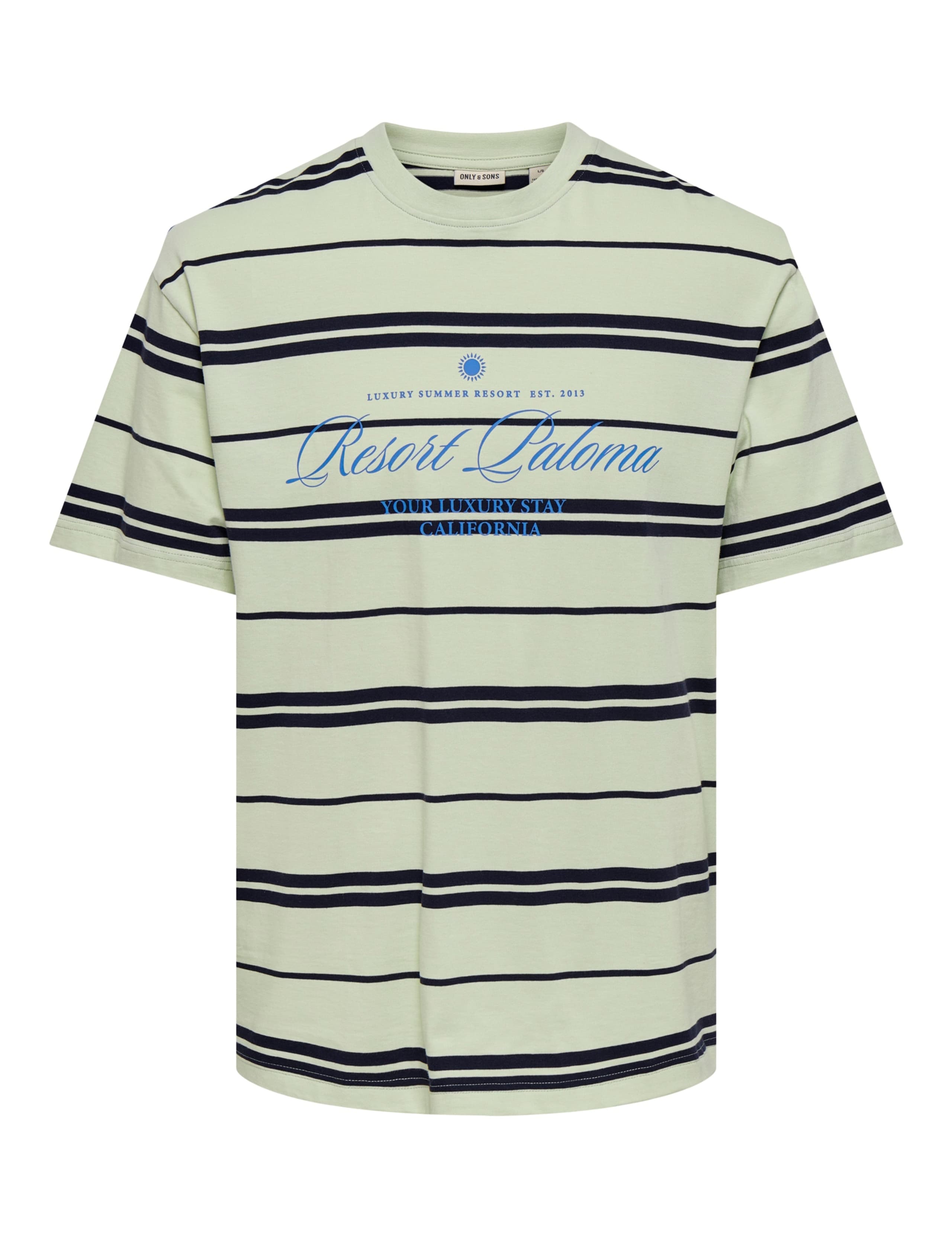 Pure Cotton Striped Resort T-Shirt 1 of 2