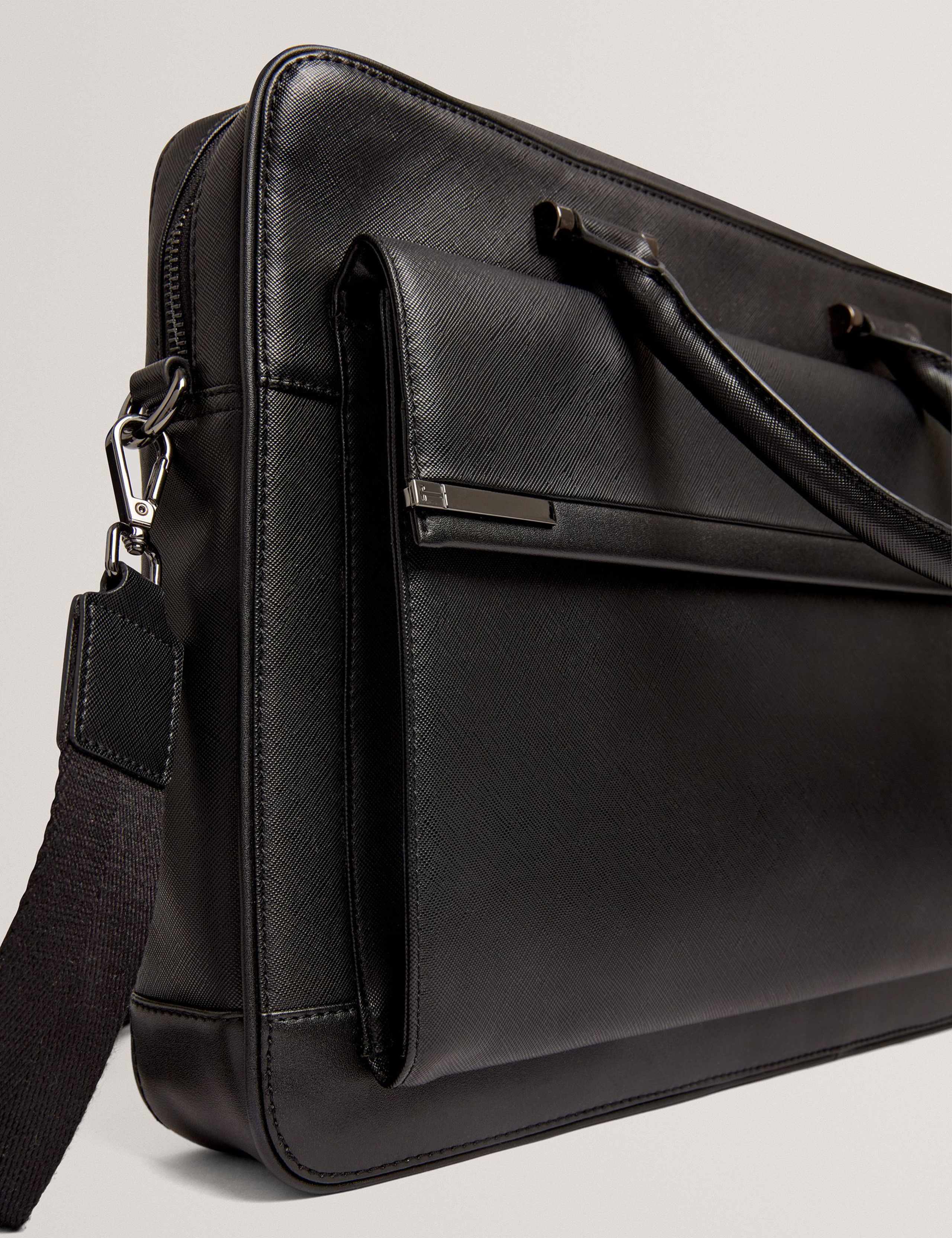 Faux Leather Briefcase 2 of 2