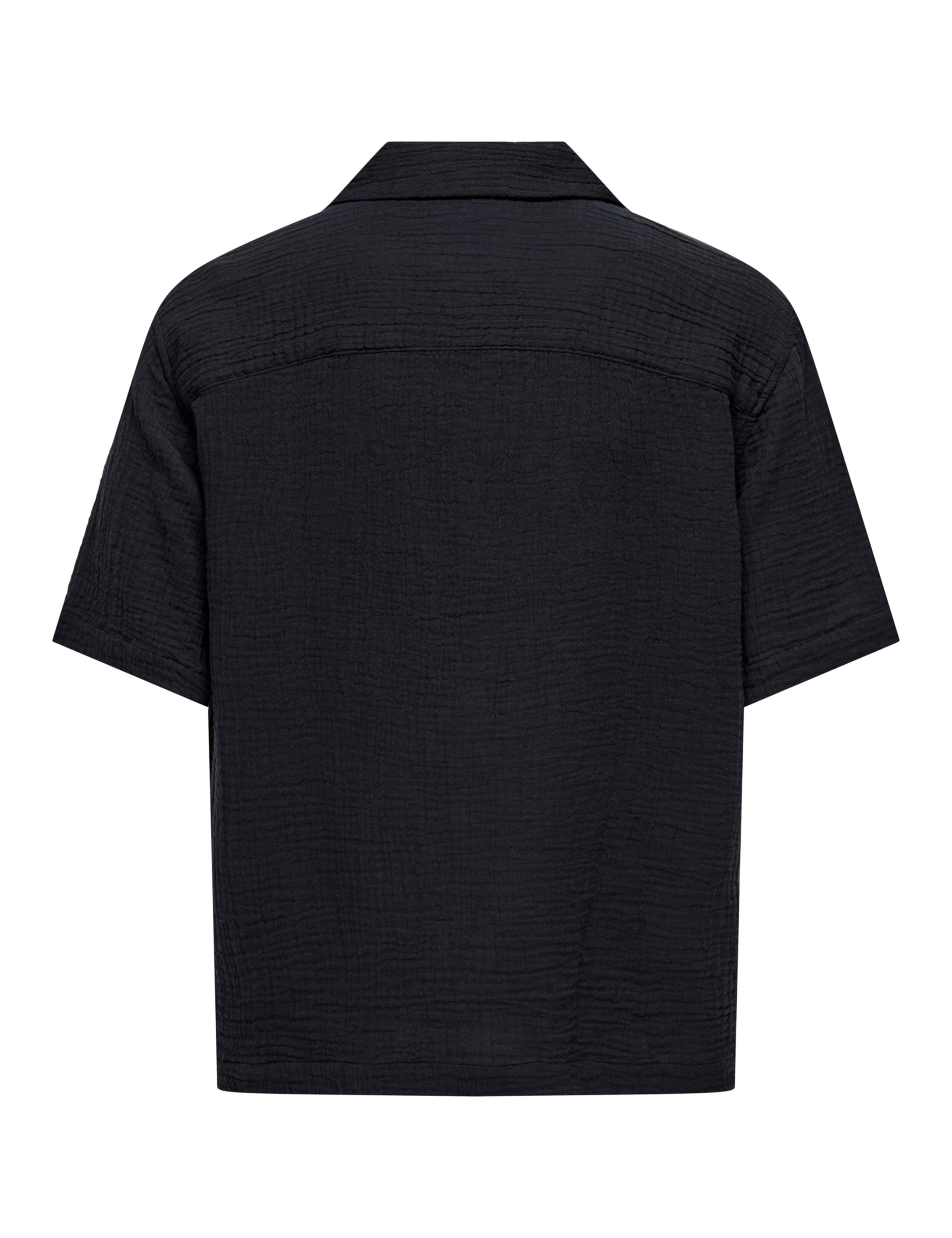 Relaxed Fit Pure Cotton Embroidered Shirt 2 of 2
