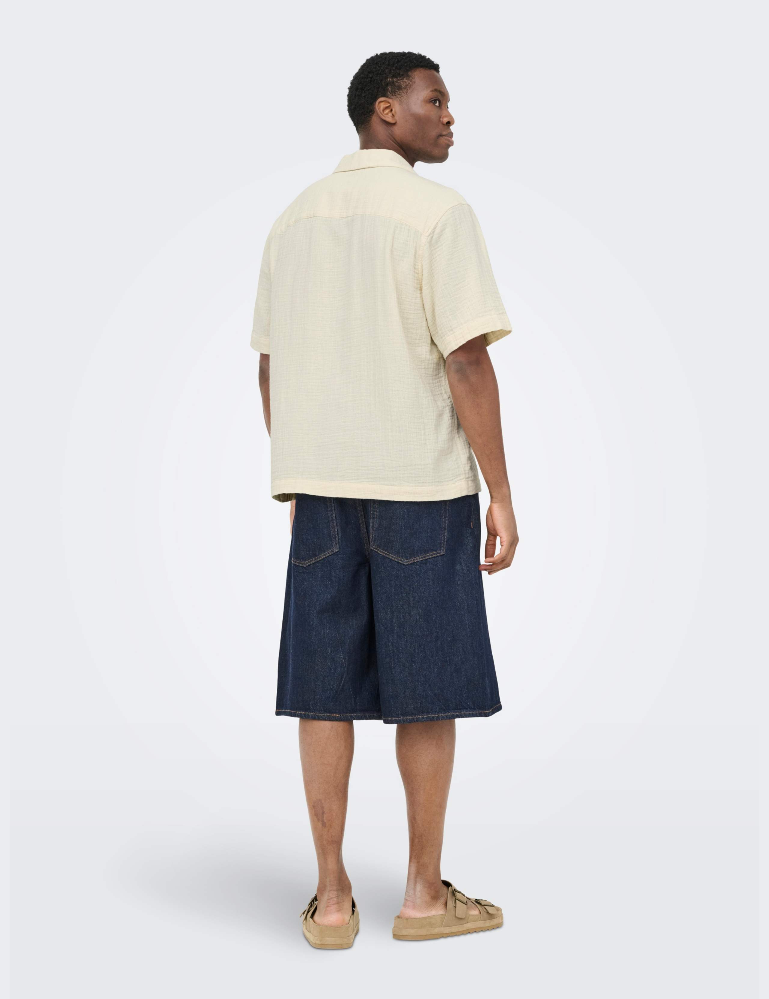 Relaxed Fit Pure Cotton Embroidered Shirt 5 of 5