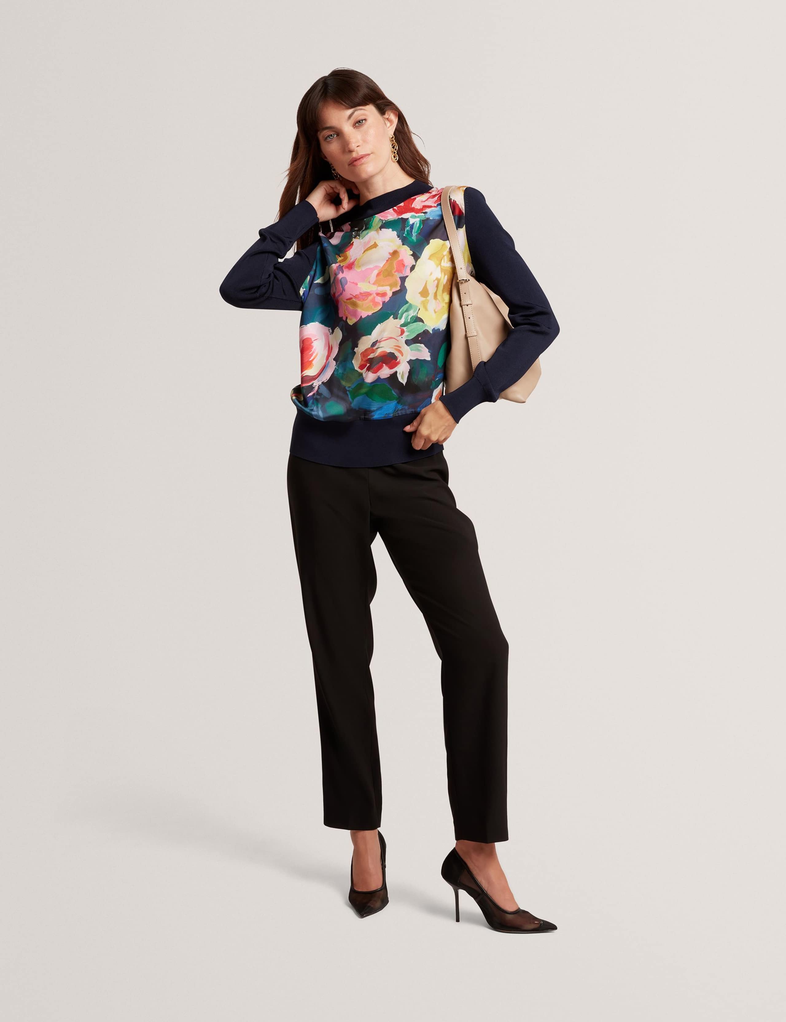 Floral Crew Neck Jumper 2 of 4