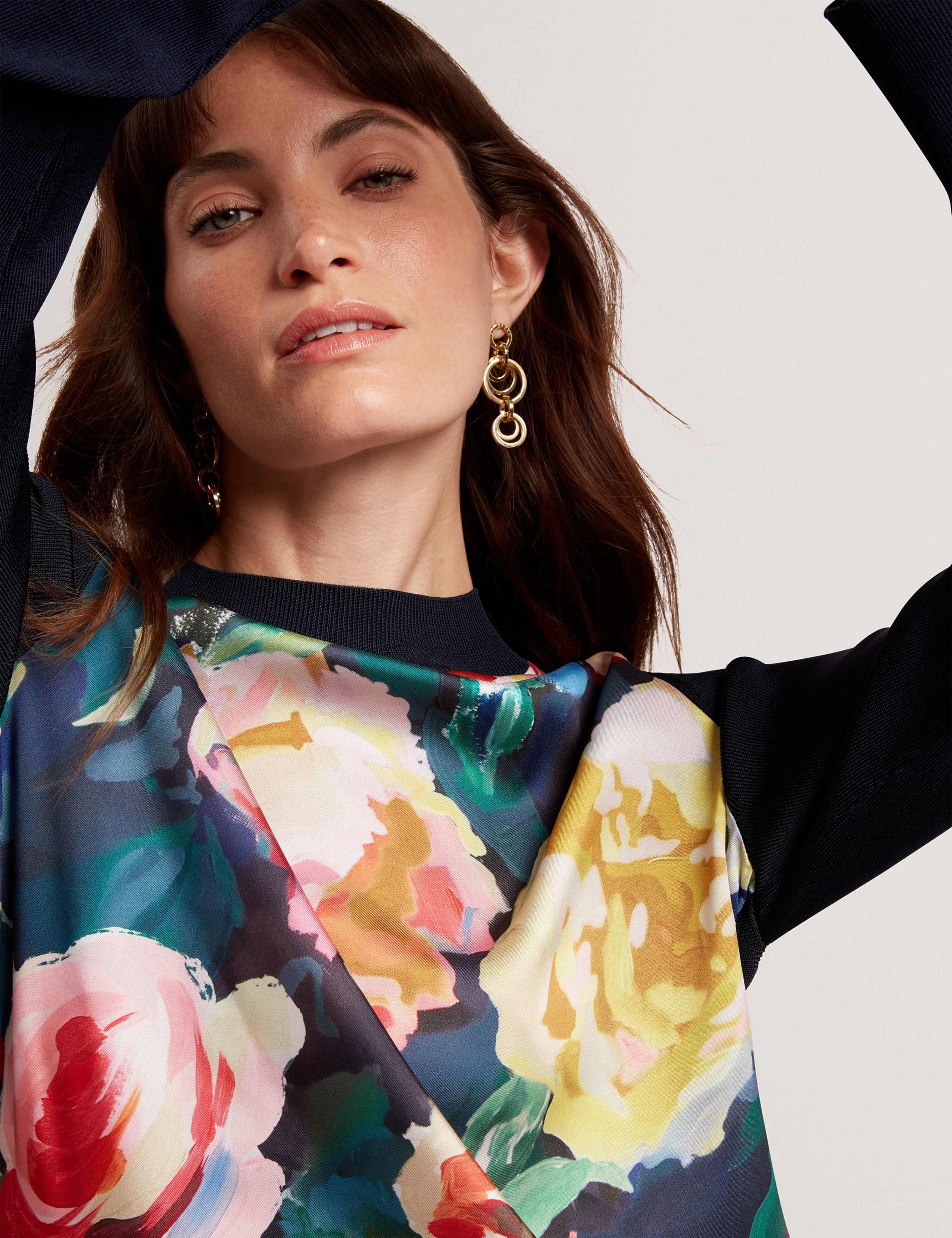 Floral Crew Neck Jumper 3 of 4