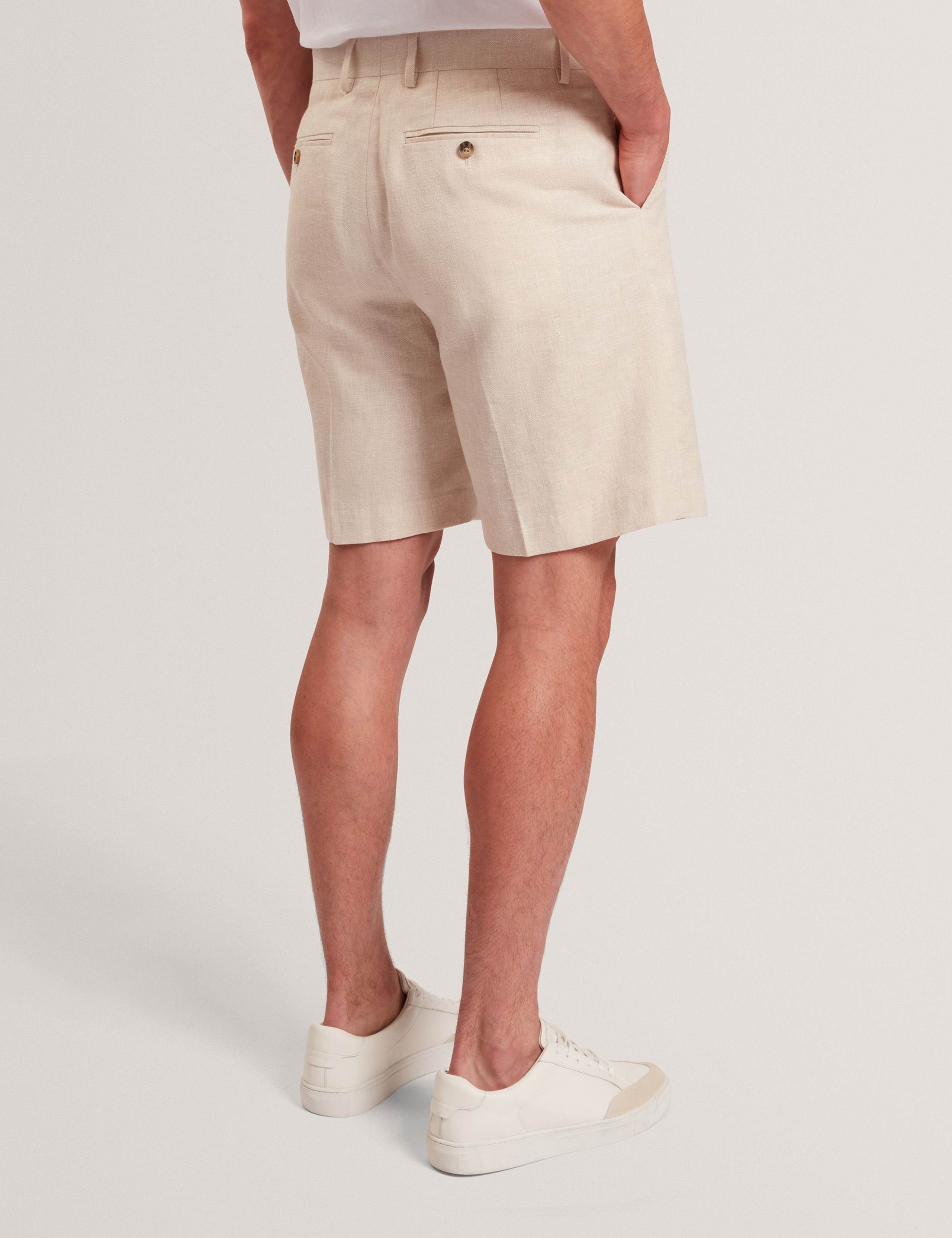 Regular Fit Linen Rich Chino Shorts 7 of 7