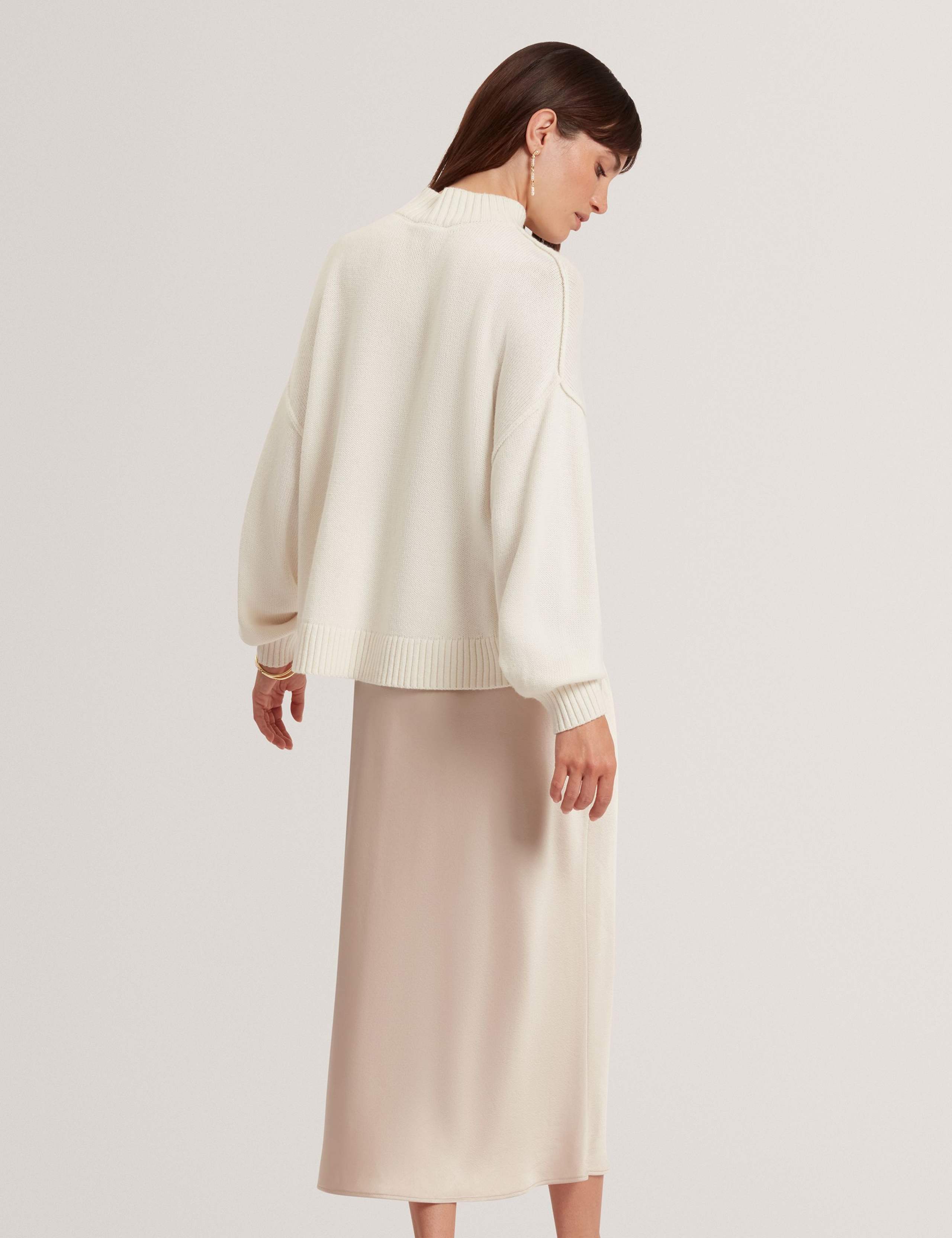 2 in 1 Knitted Jumper with Slip Dress 2 of 4