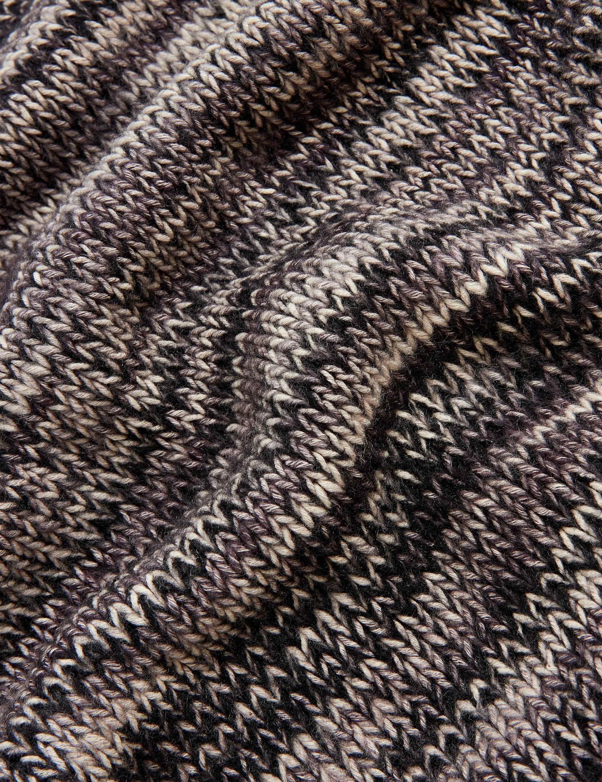 Cotton Rich Knitted Scarf 2 of 4