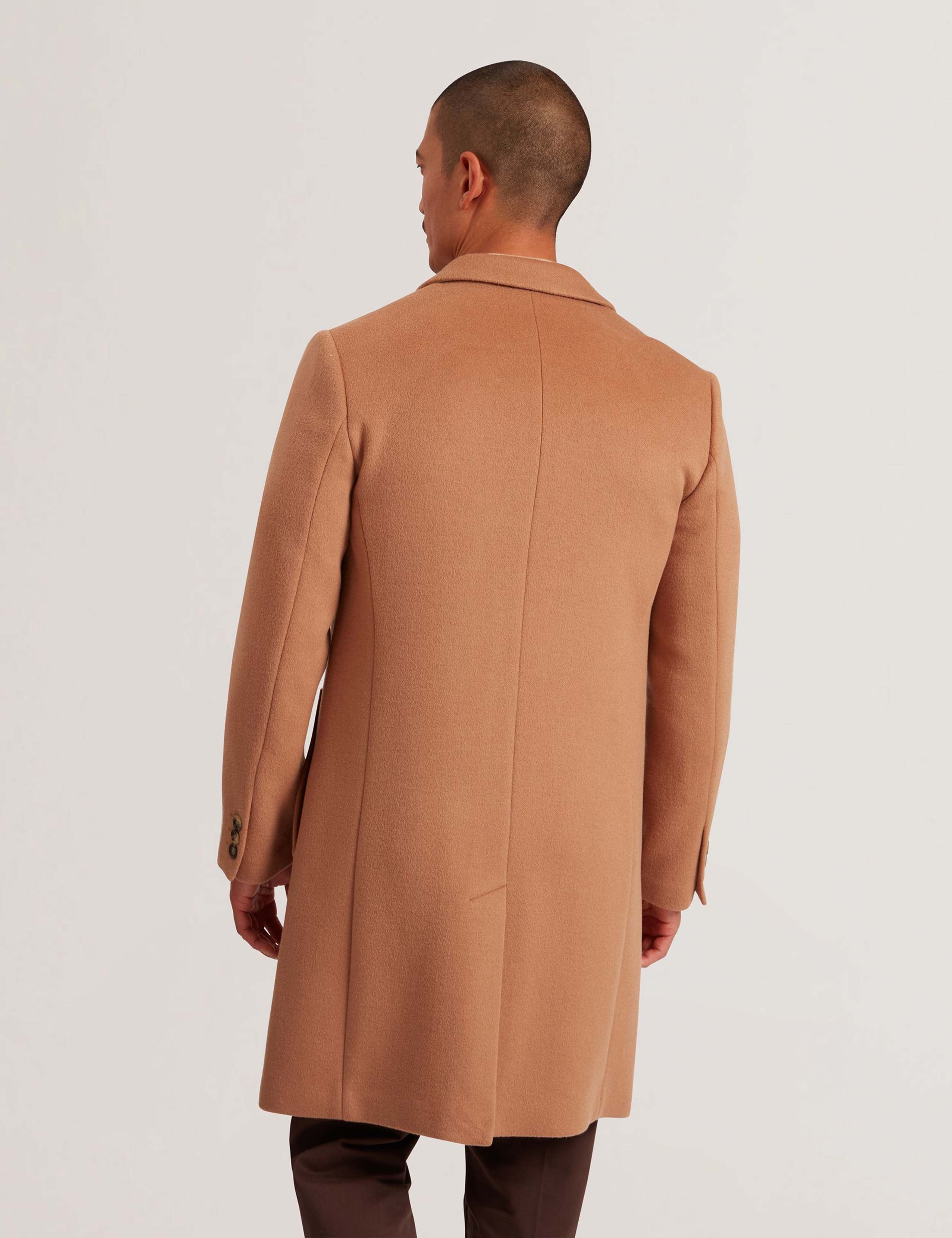 Wool Rich Slim Overcoat 4 of 4