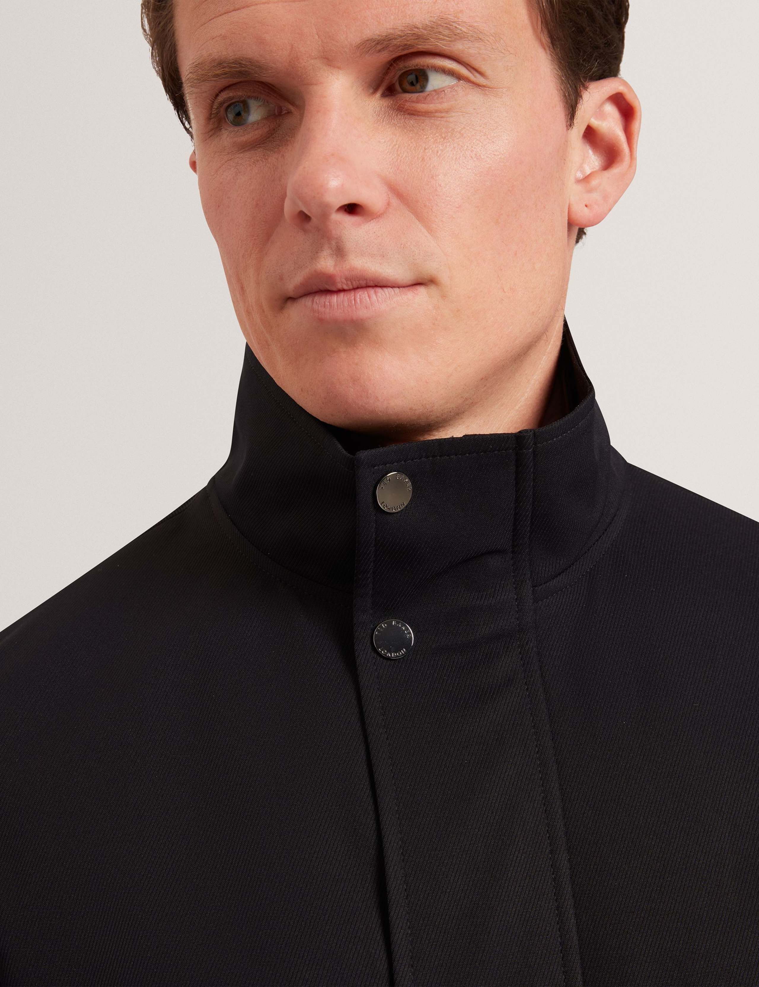 Funnel Neck Car Coat 3 of 4