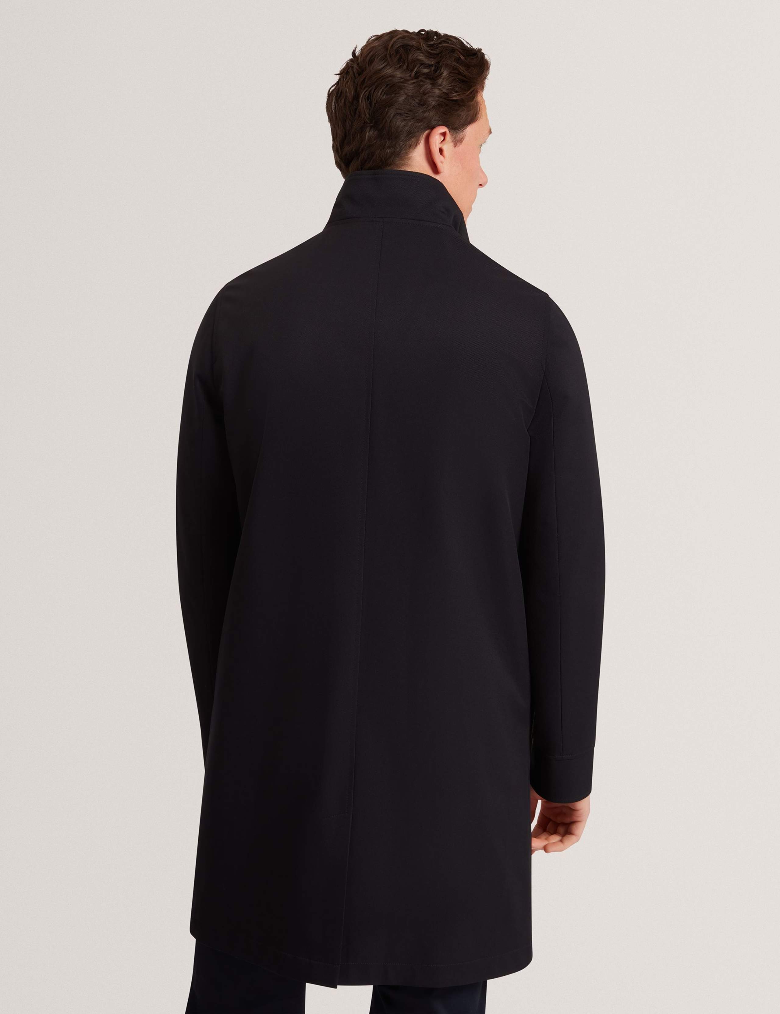 Funnel Neck Car Coat 4 of 4