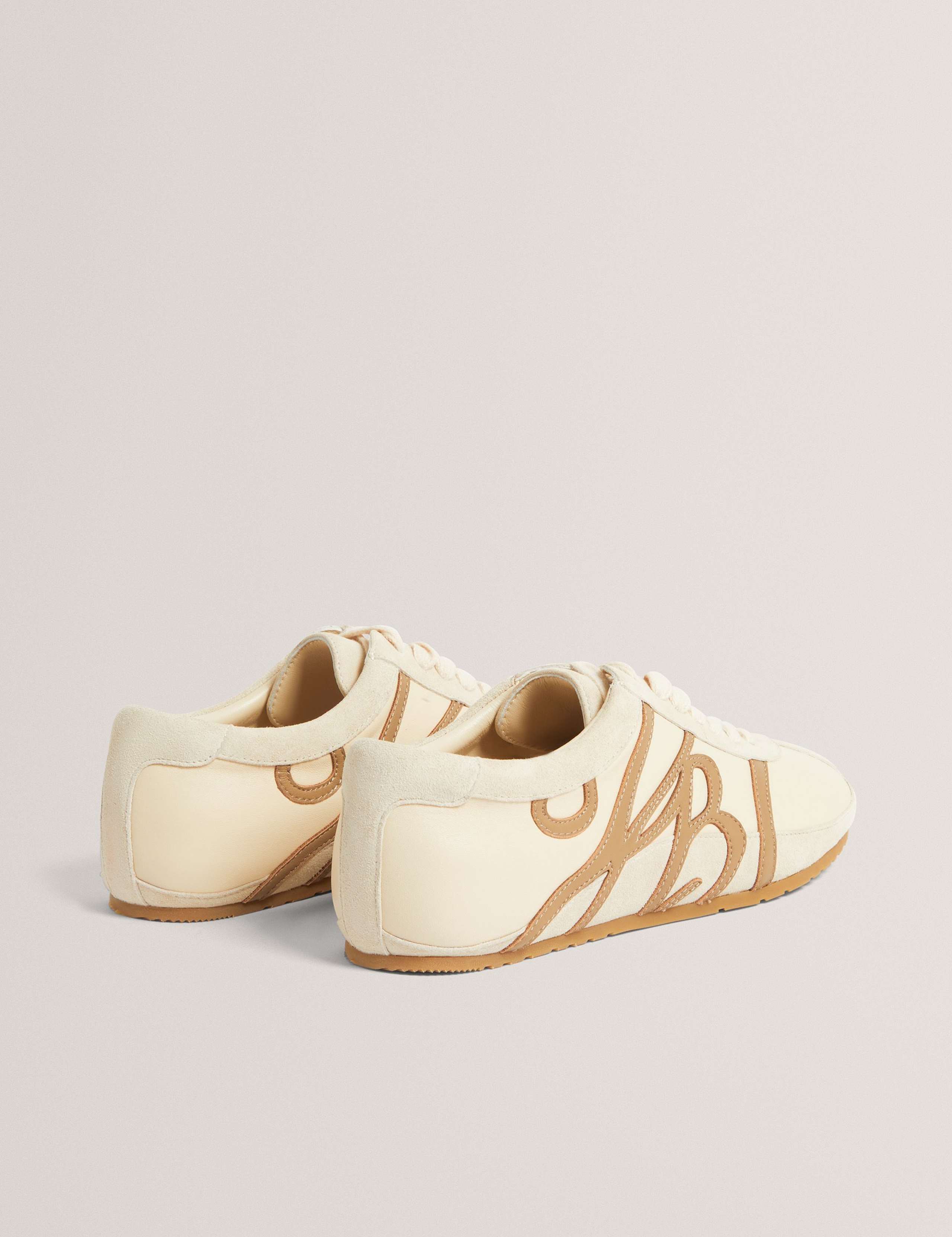 Script Leather Trainers 4 of 4