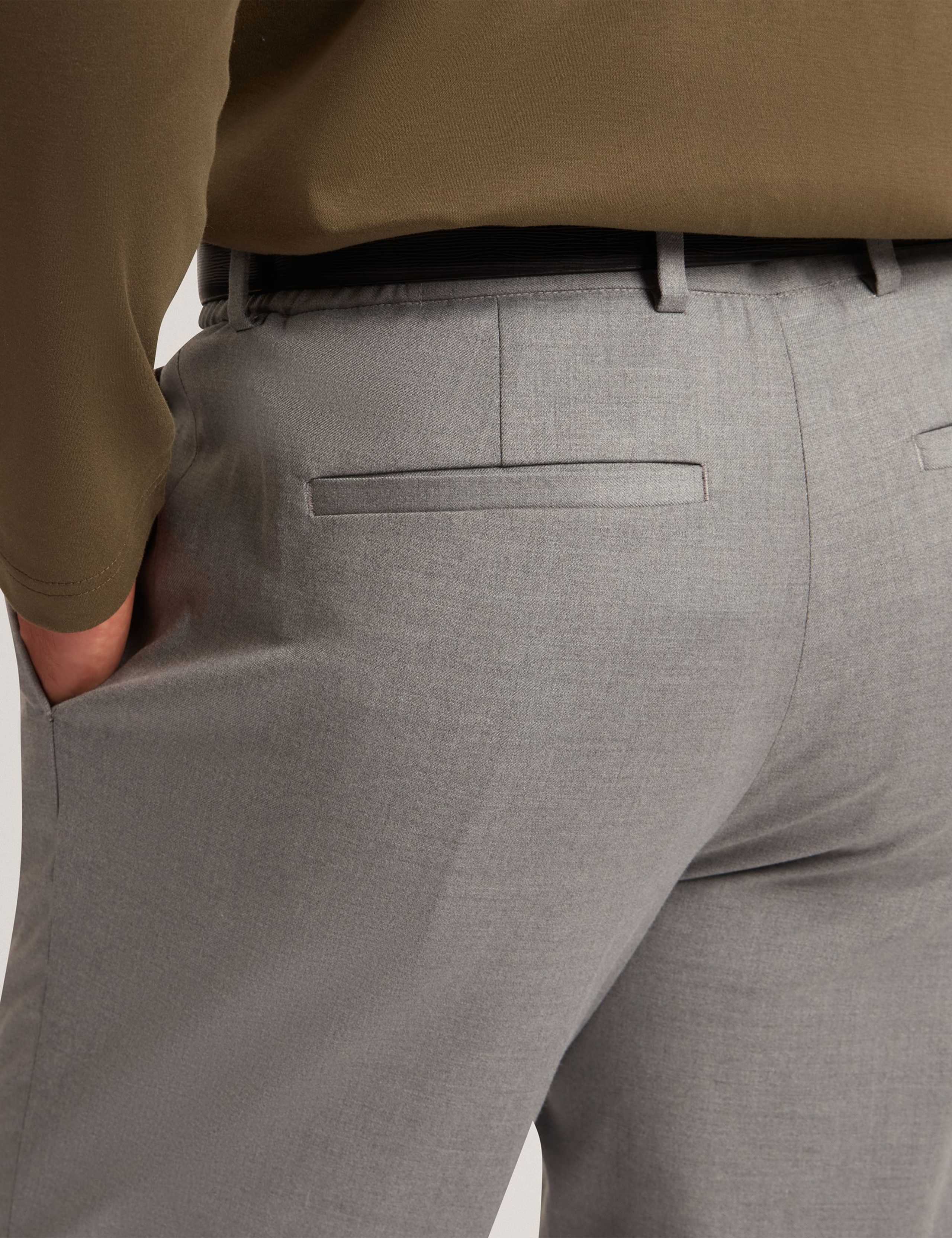 Tapered Fit Single Pleat Trousers 2 of 4