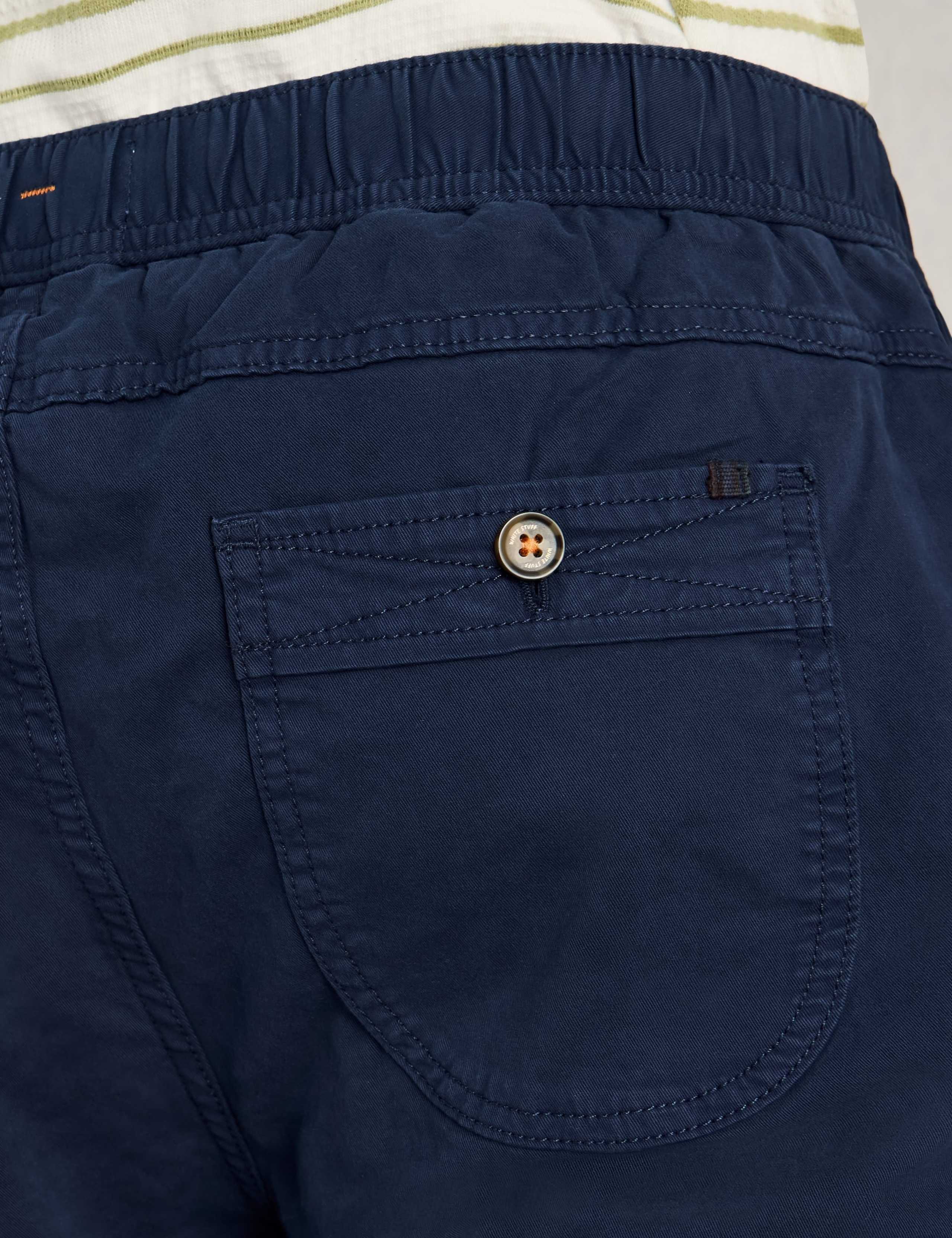 Straight Fit Elasticated Waist Trousers 5 of 6