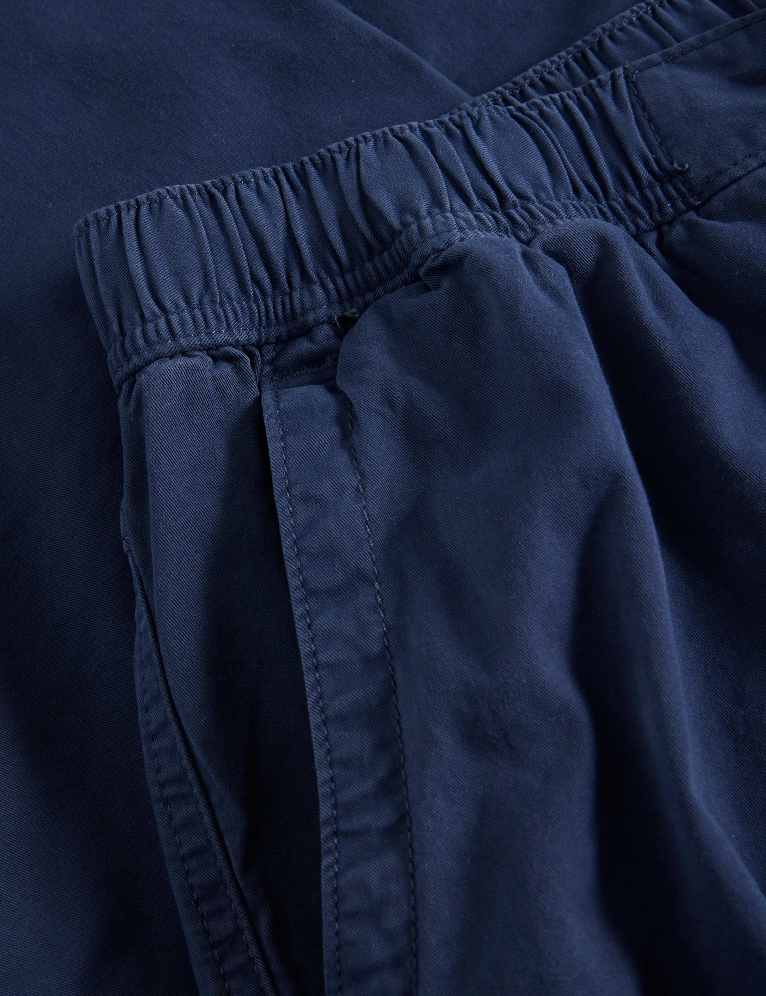 Straight Fit Elasticated Waist Trousers 6 of 6