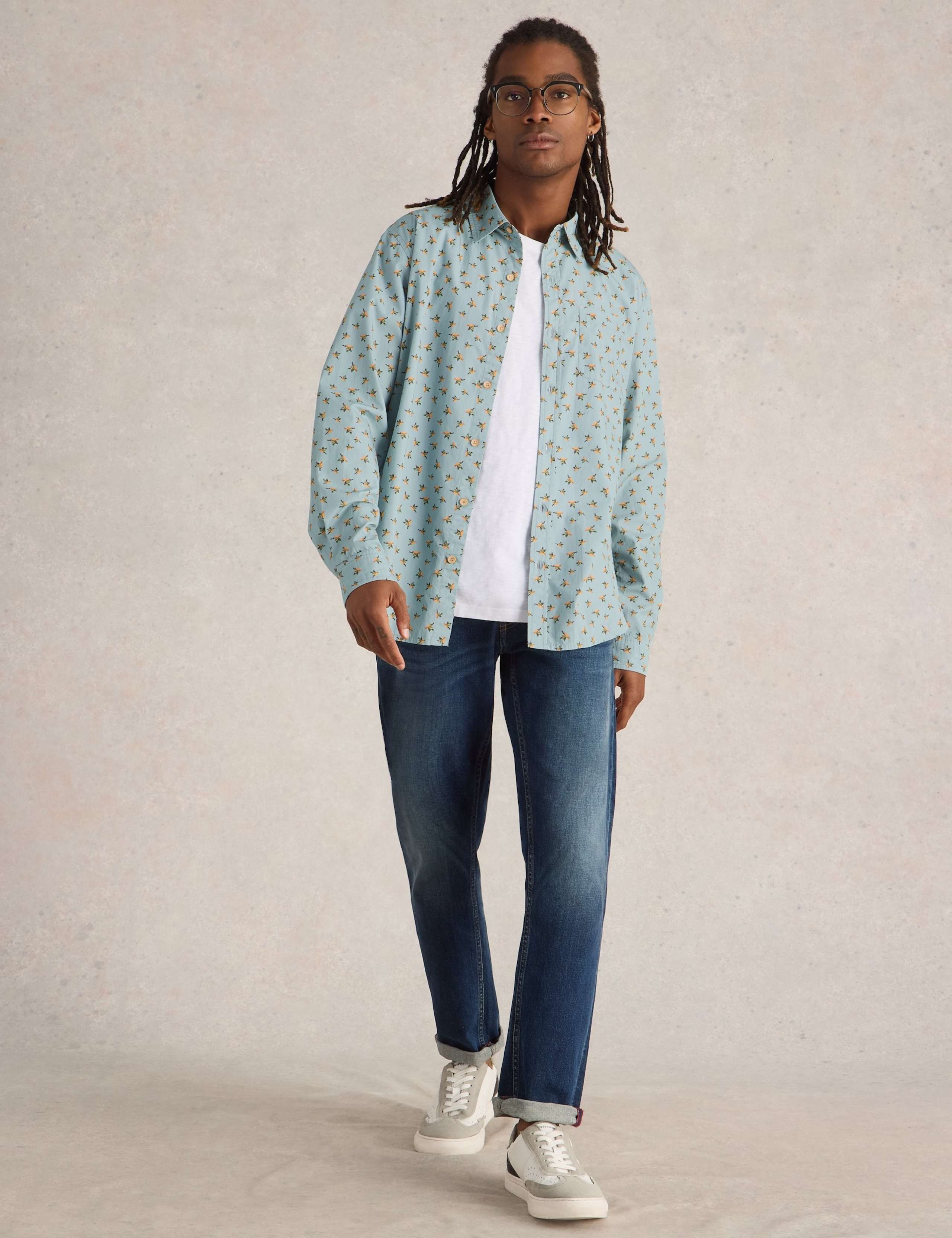 Pure Cotton Origami Print Shirt 3 of 6