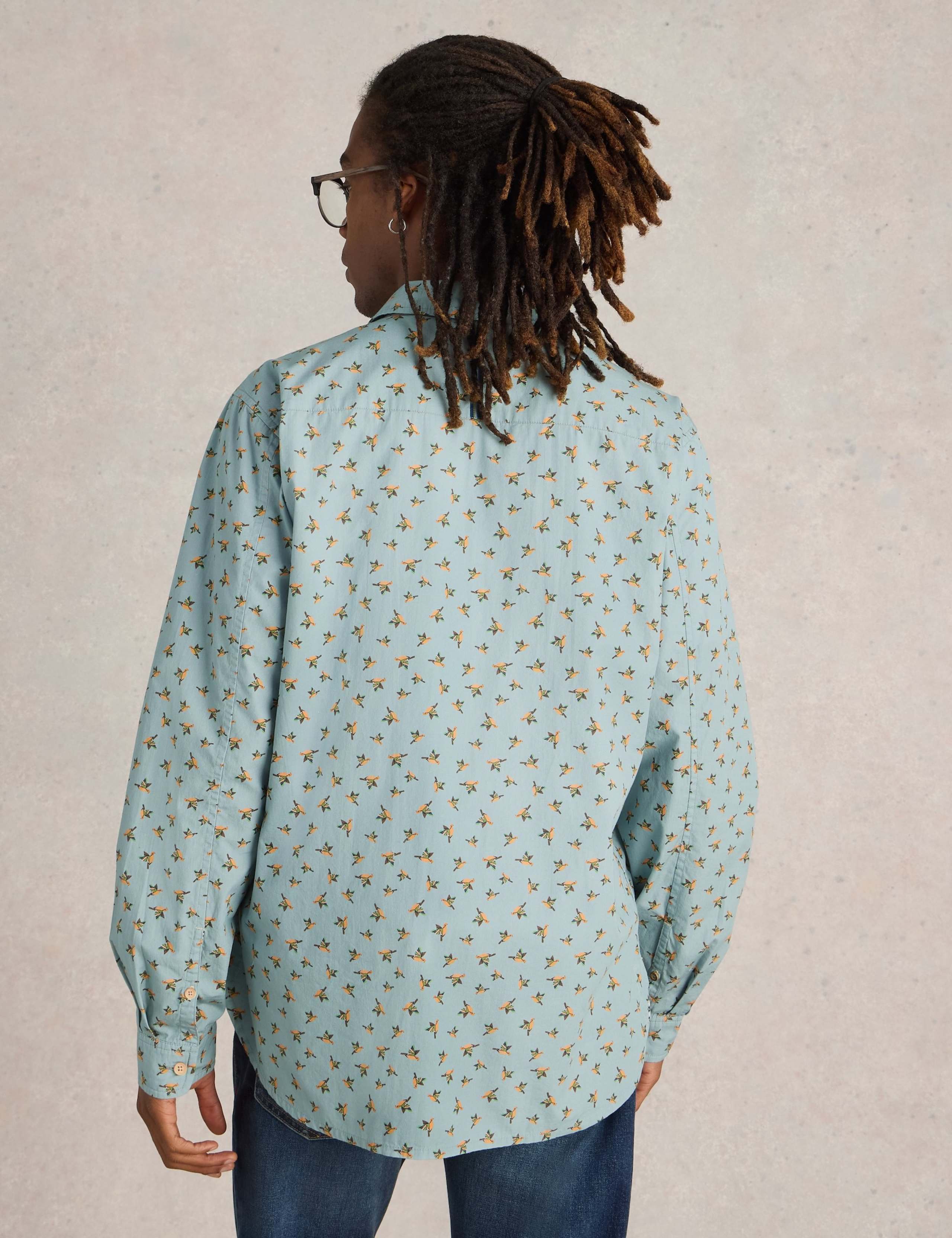 Pure Cotton Origami Print Shirt 4 of 6