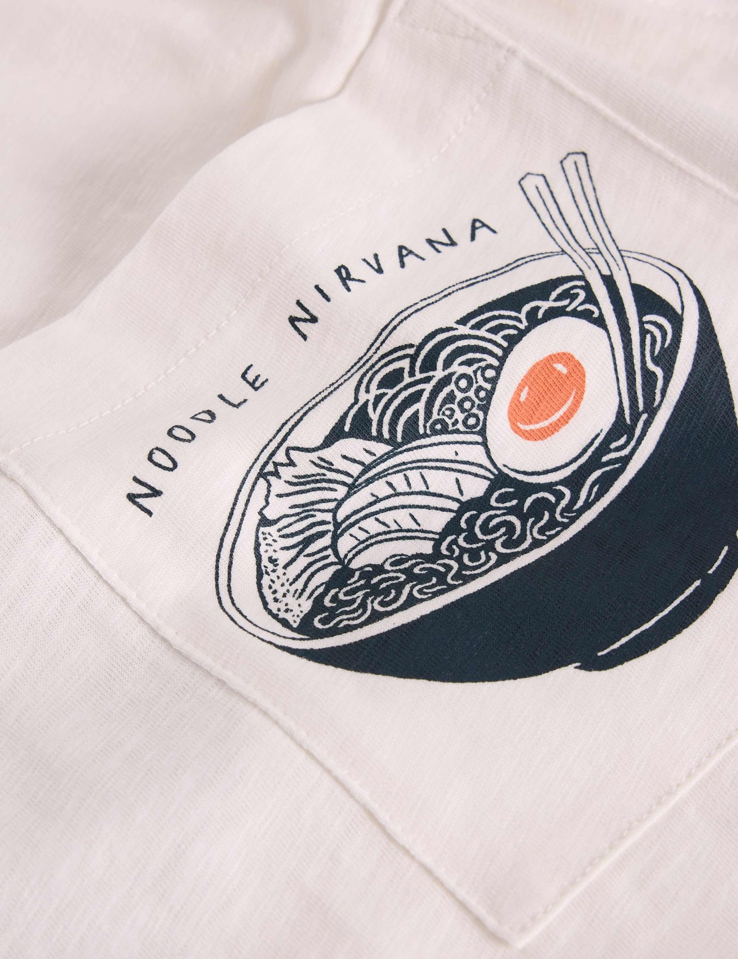 Pure Cotton Ramen Graphic T-Shirt 6 of 6