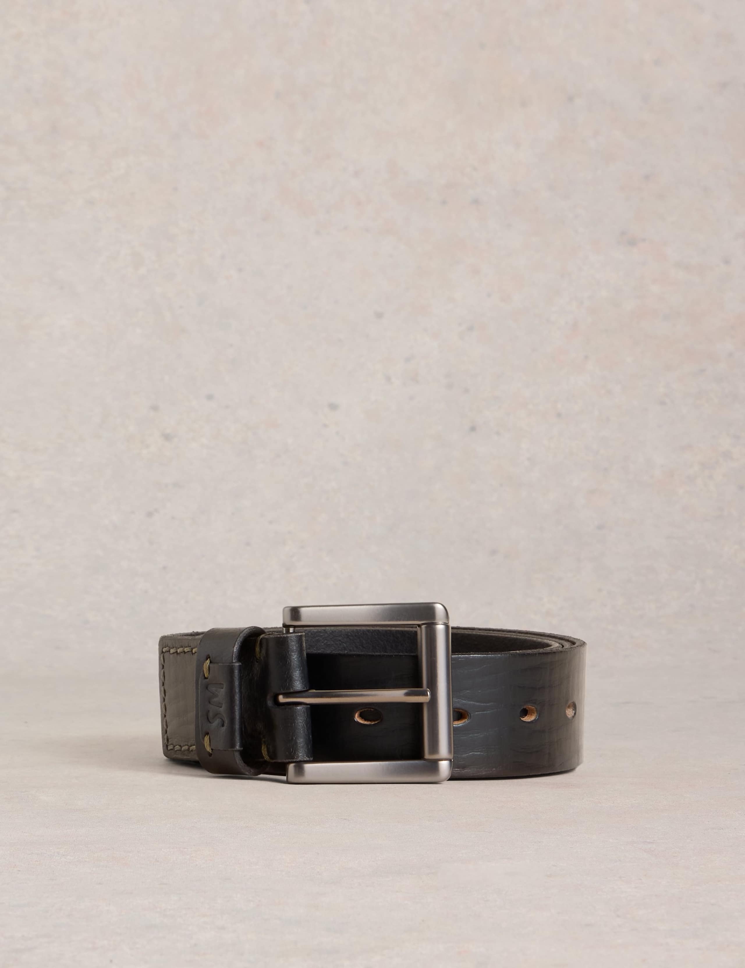 Leather Multi Punch Hole Belt 3 of 3