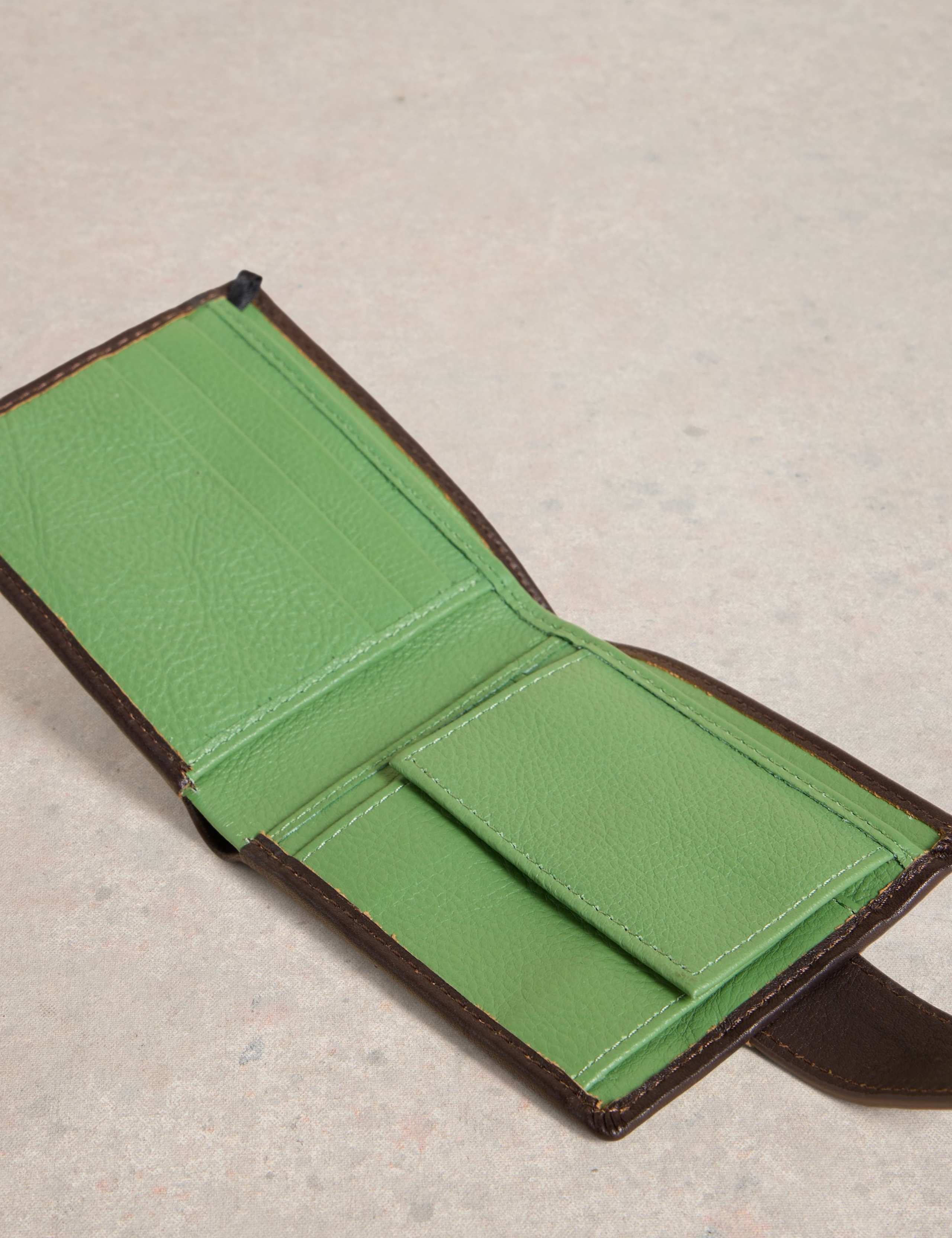 Leather Bi-Fold Wallet 4 of 4