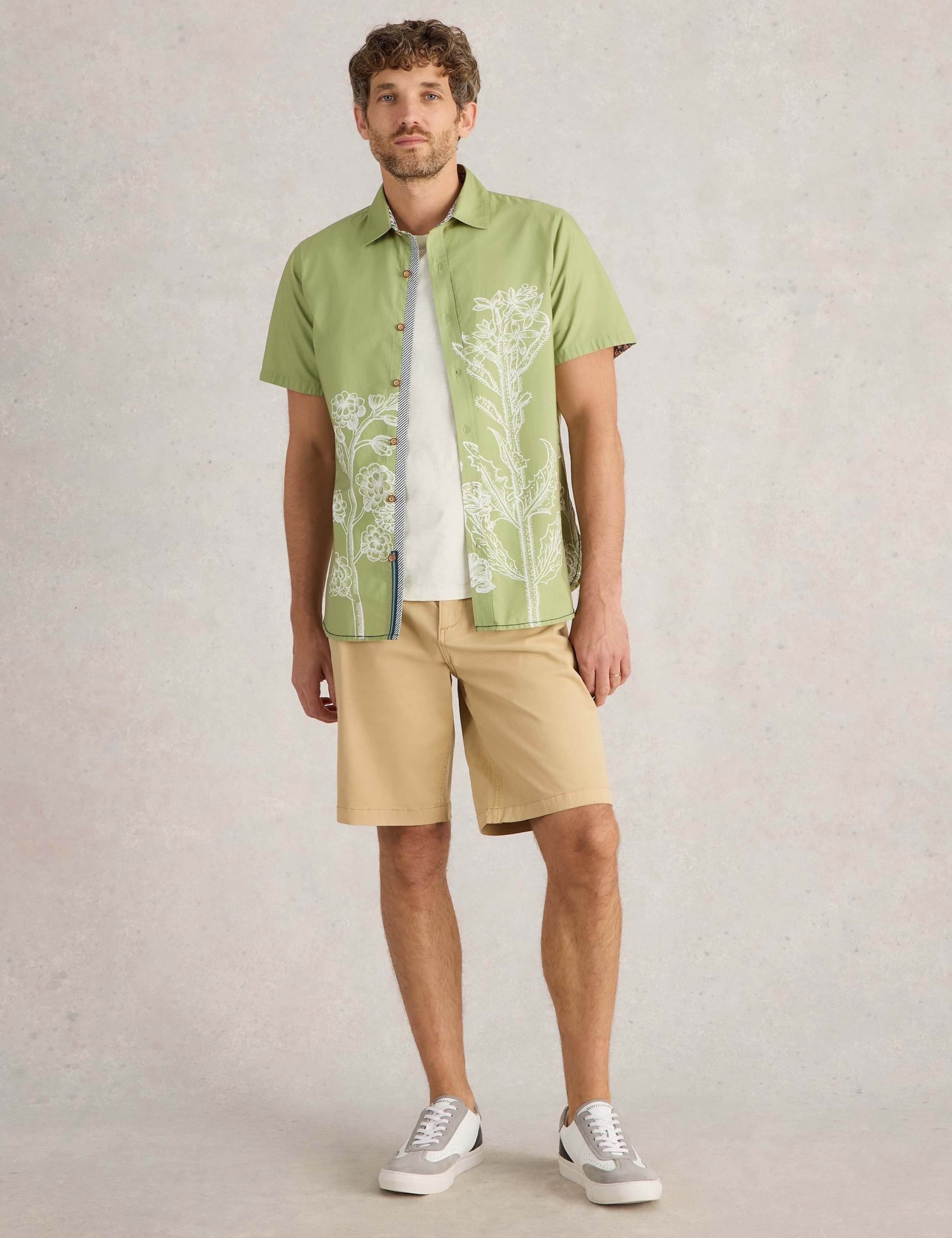 Pure Cotton Floral Shirt 3 of 6