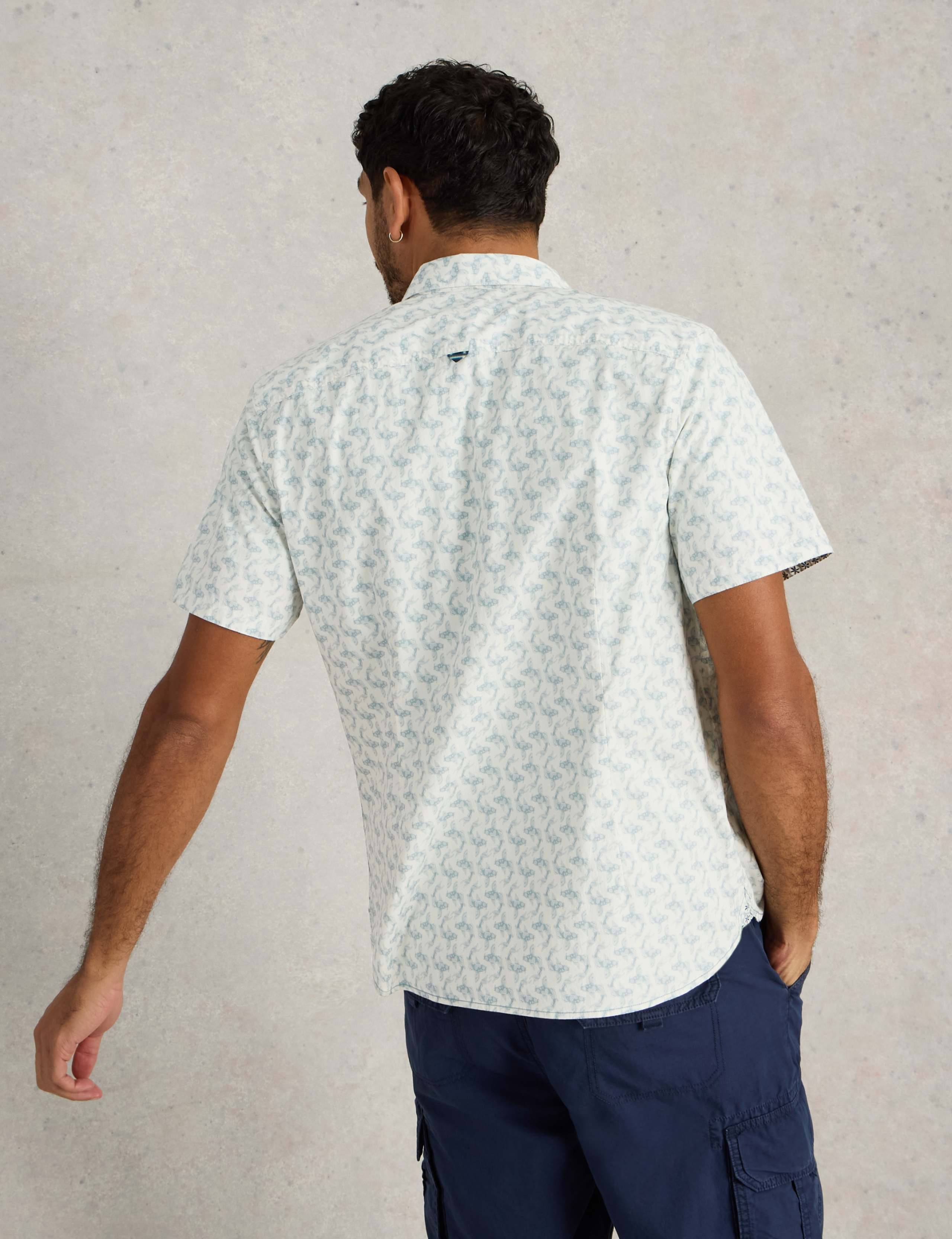 Cotton Rich Printed Shirt 4 of 6