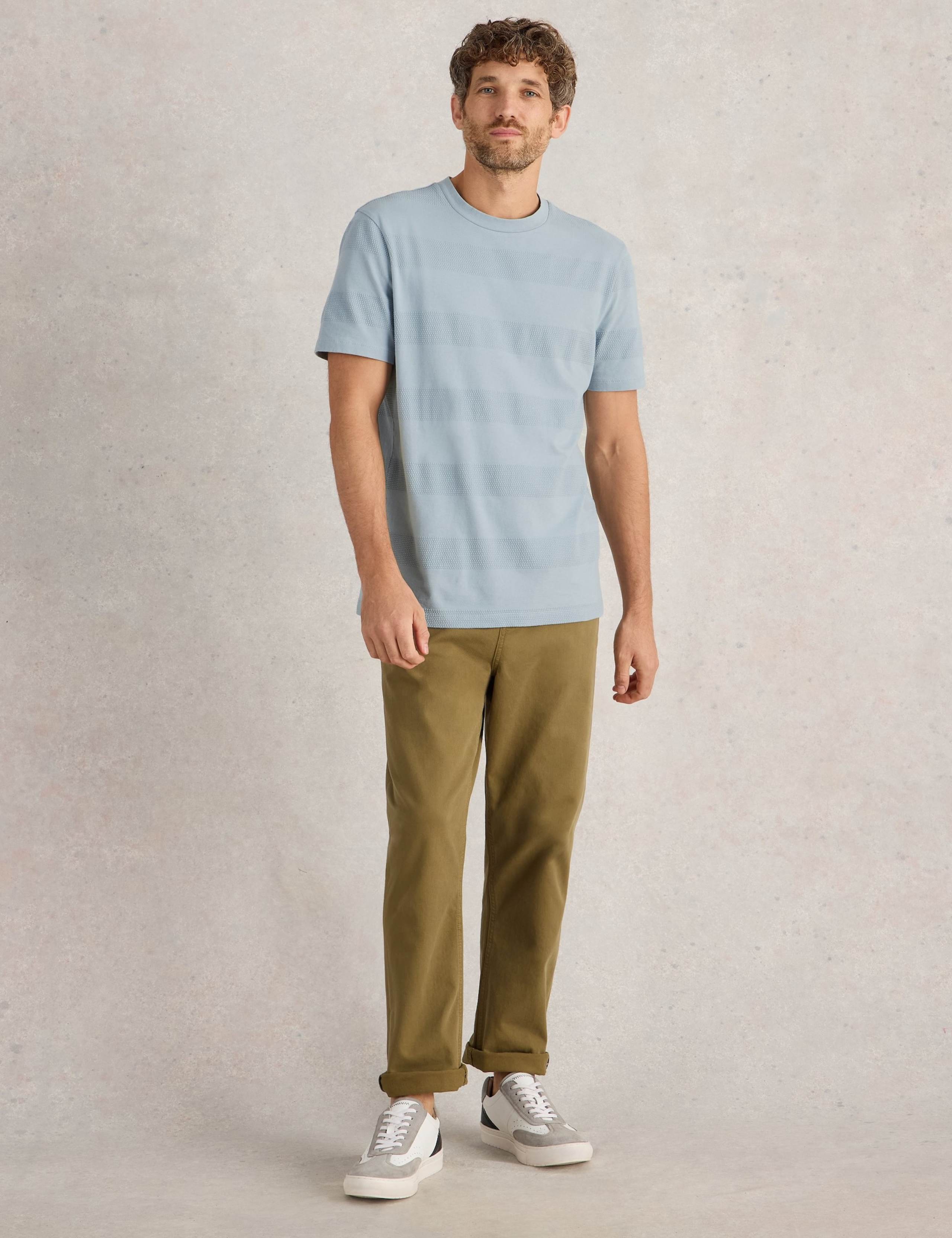 Pure Cotton Striped T-Shirt 3 of 6