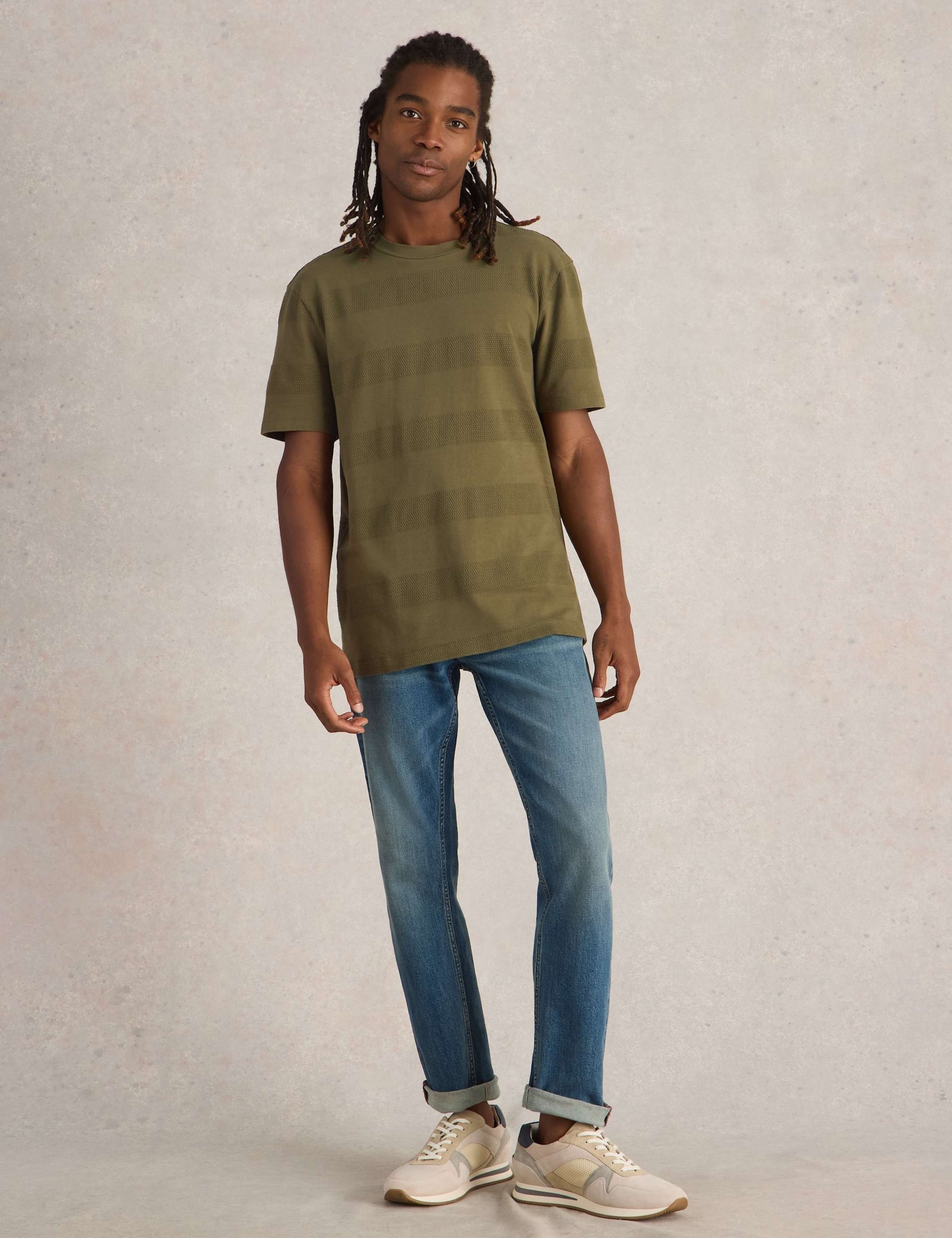 Pure Cotton Striped T-Shirt 3 of 6
