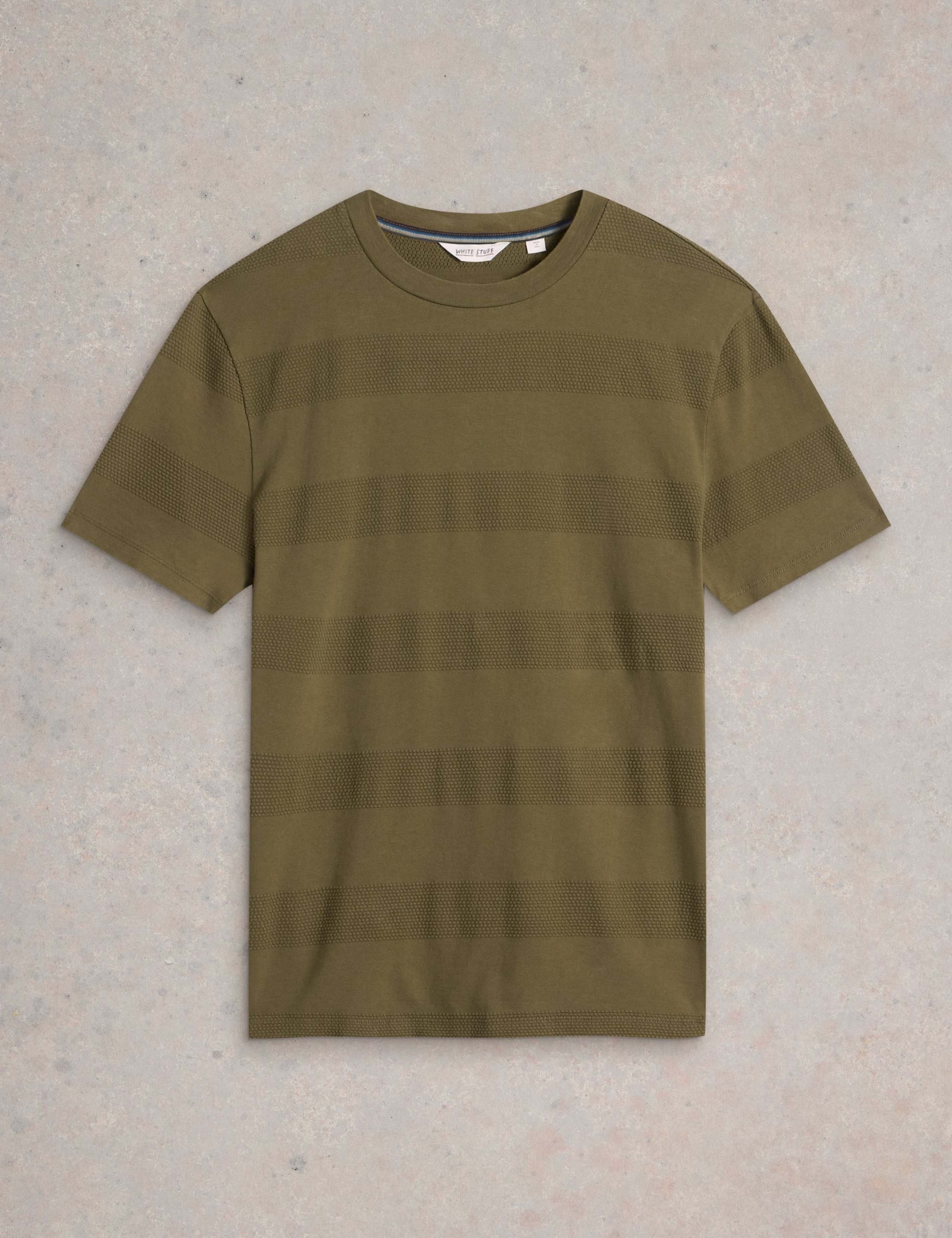 Pure Cotton Striped T-Shirt 2 of 6