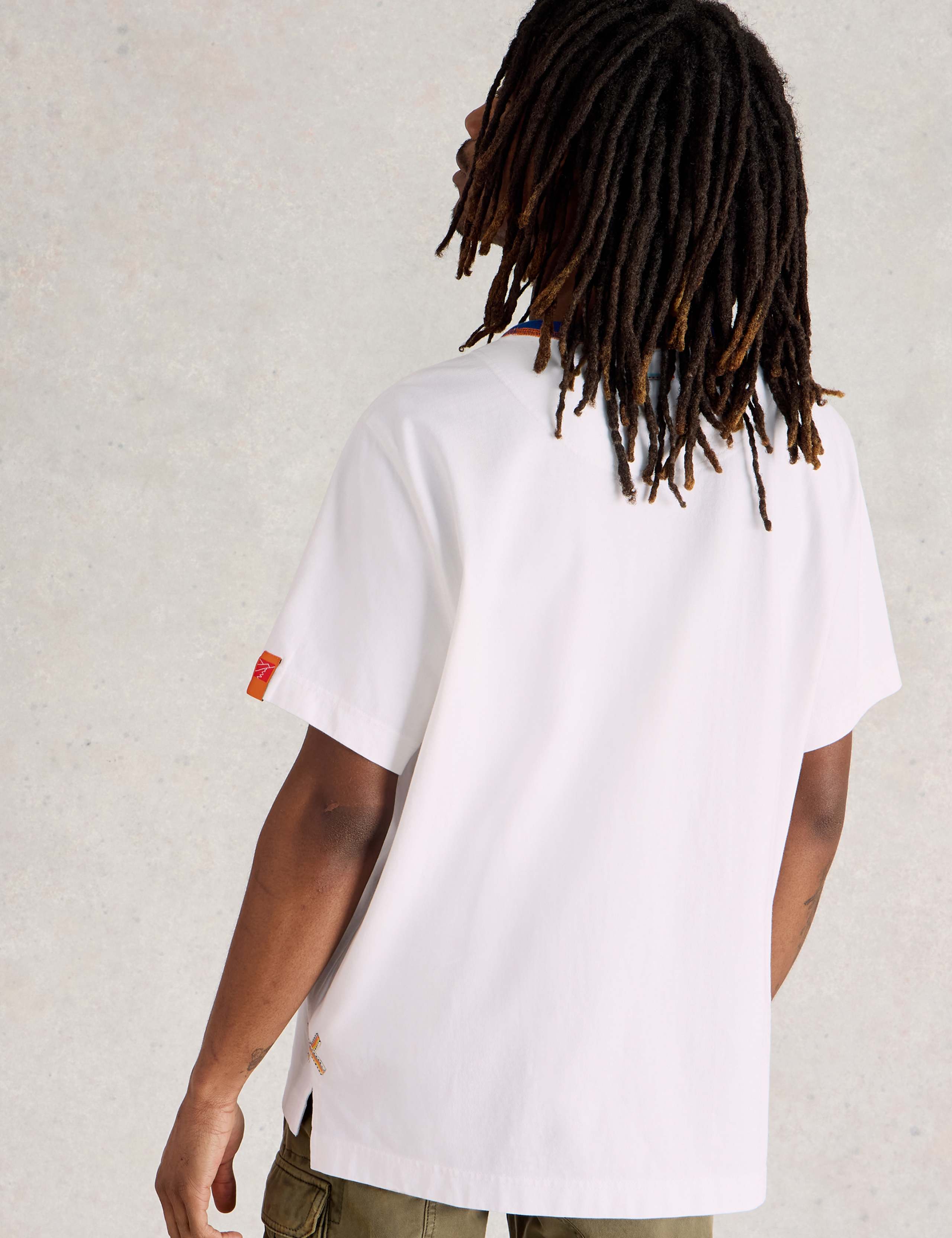 Pure Cotton Ringer T-Shirt 4 of 7