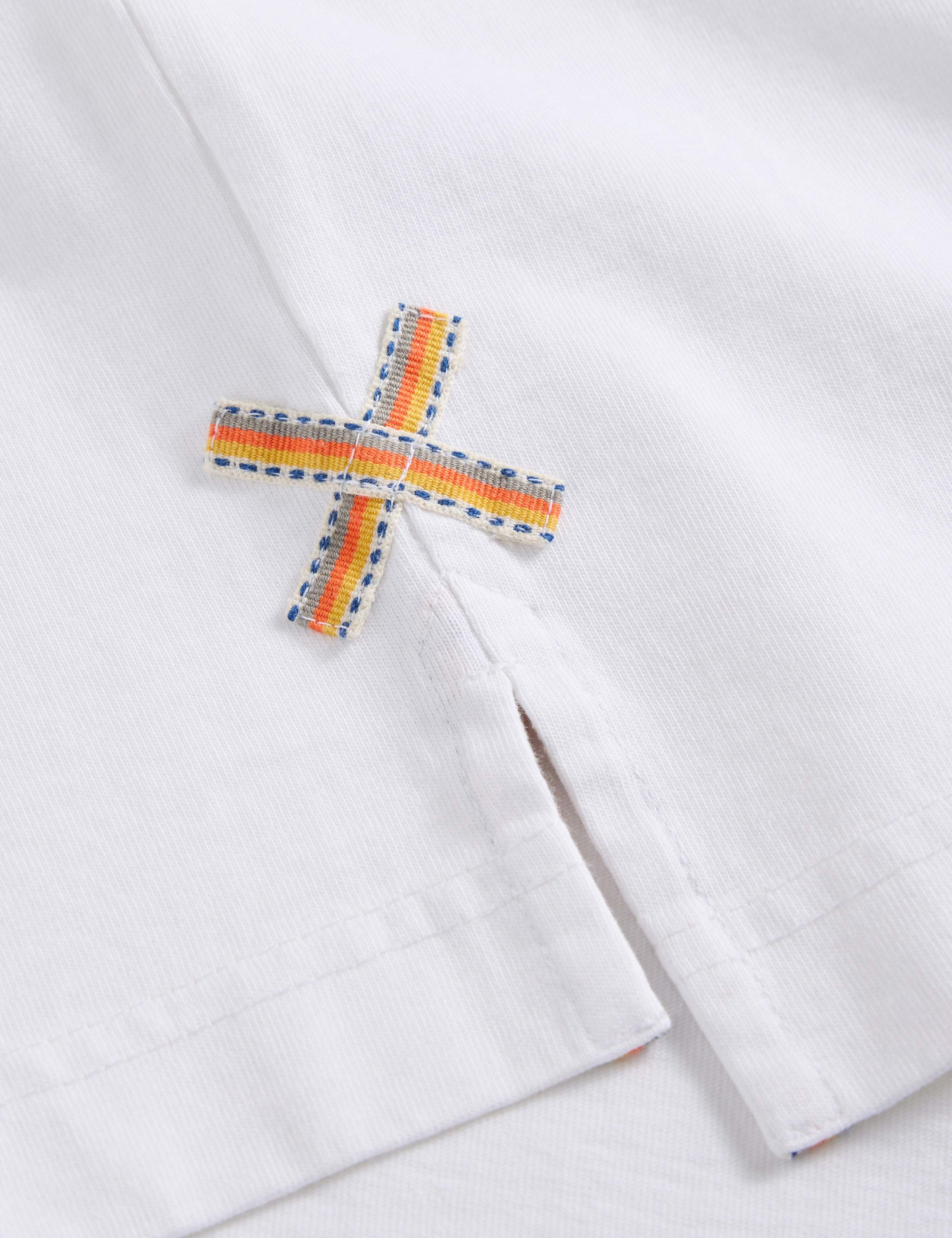 Pure Cotton Ringer T-Shirt 7 of 7