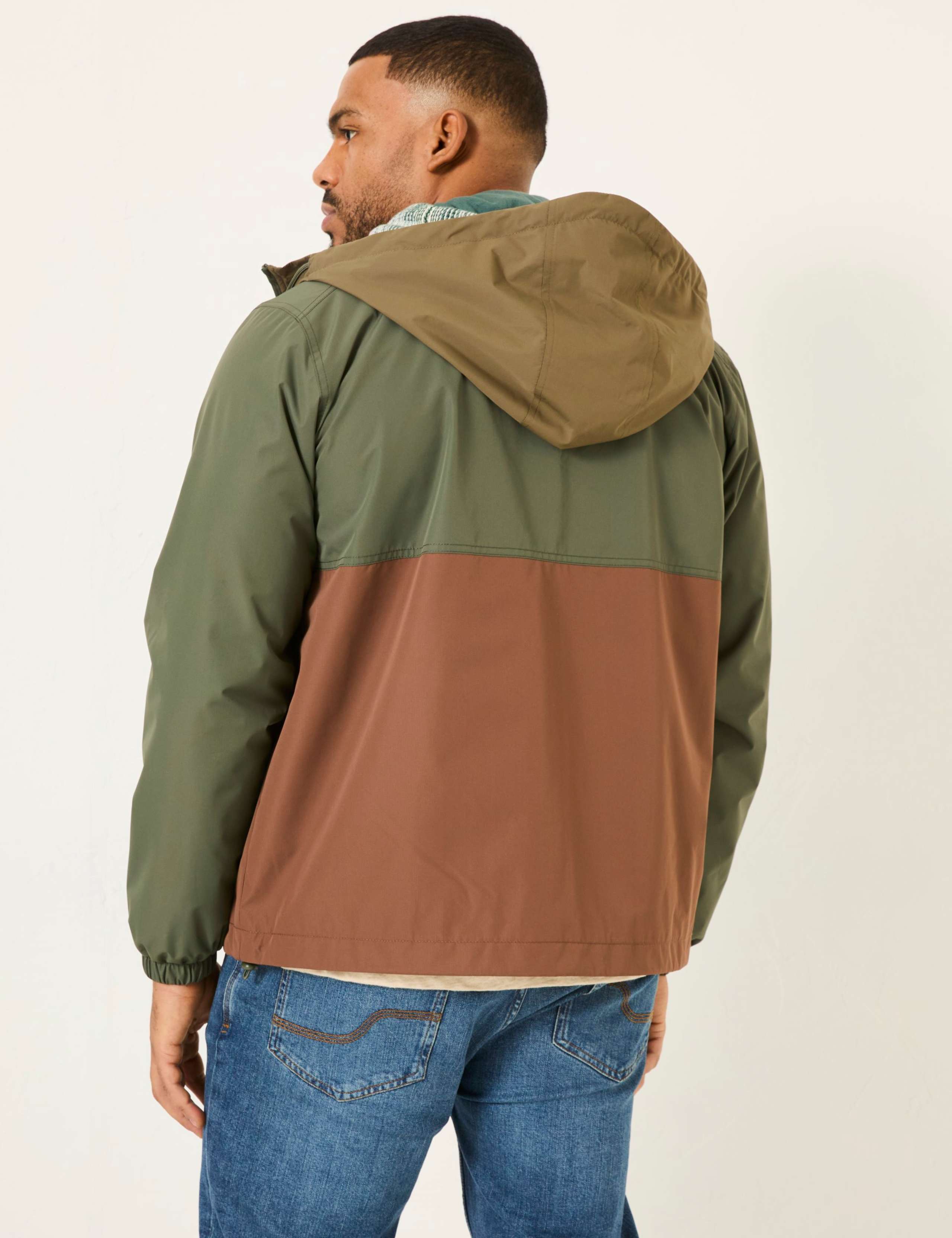 Colour Block Hooded Jacket 3 of 5