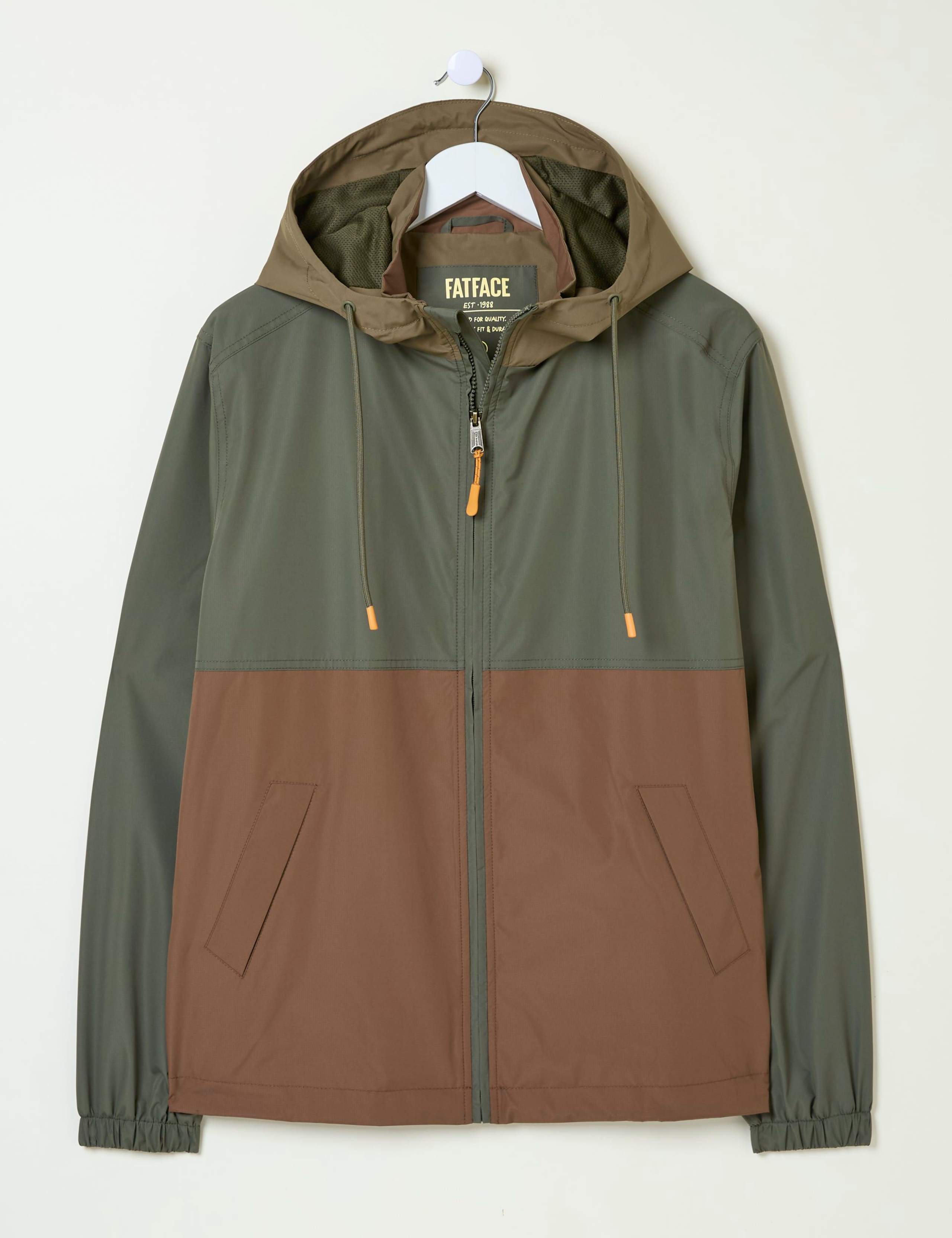 Colour Block Hooded Jacket 2 of 5