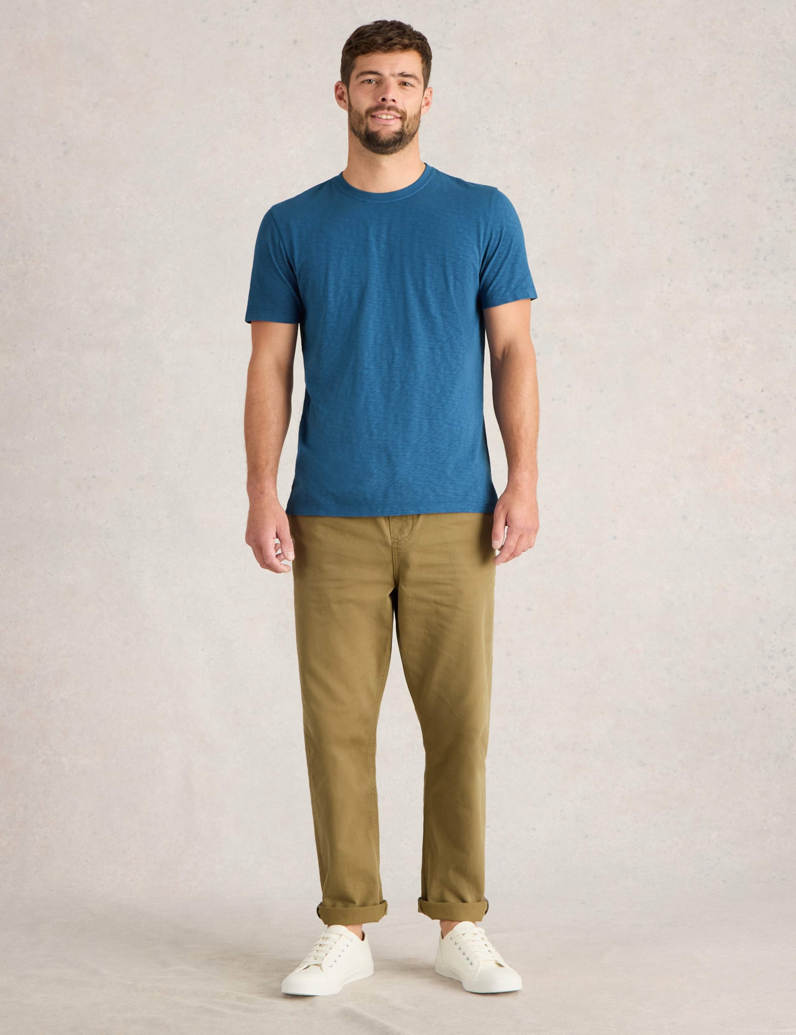 Pure Cotton Crew Neck T-Shirt 3 of 6