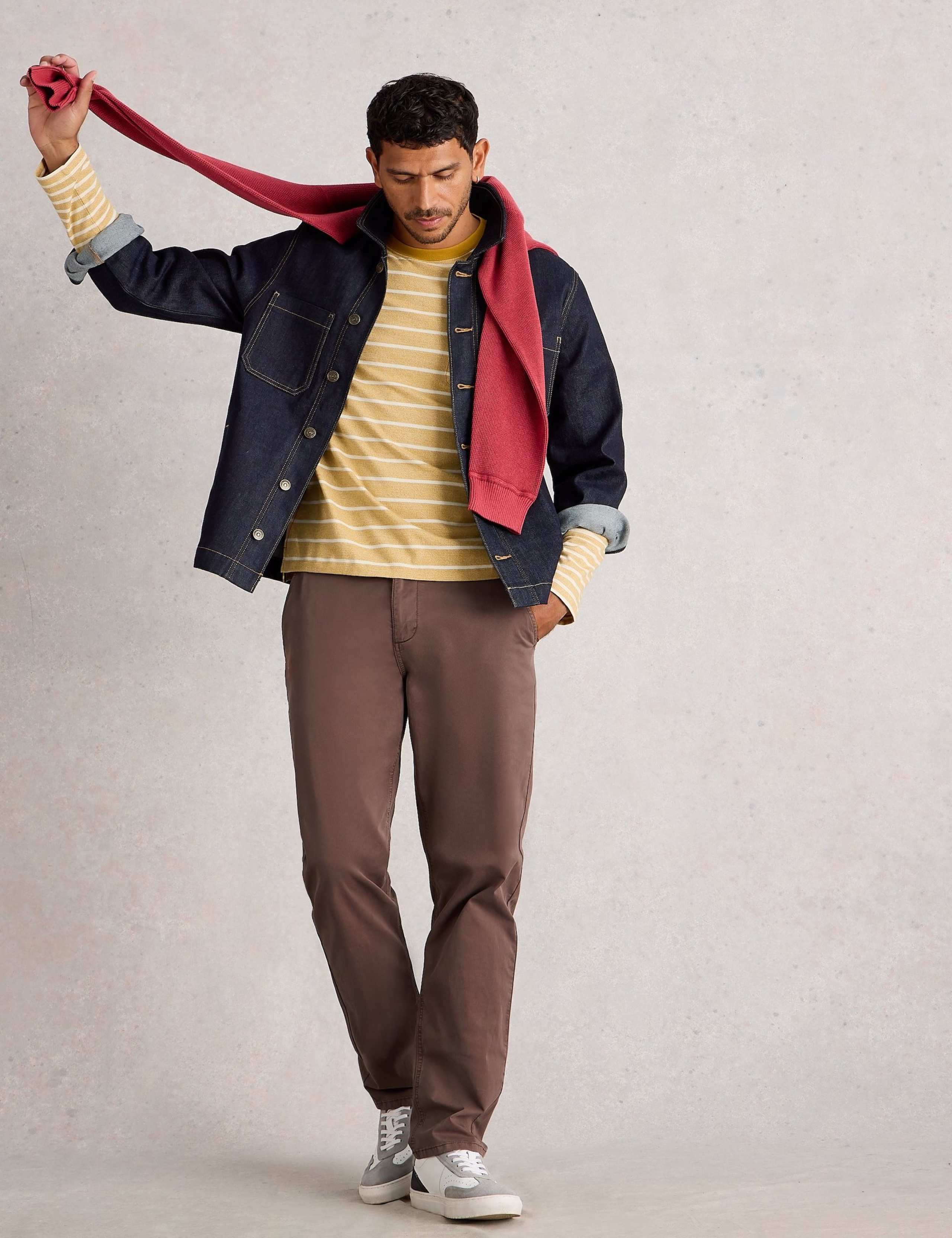 Regular Fit 5 Pocket Chinos 3 of 6