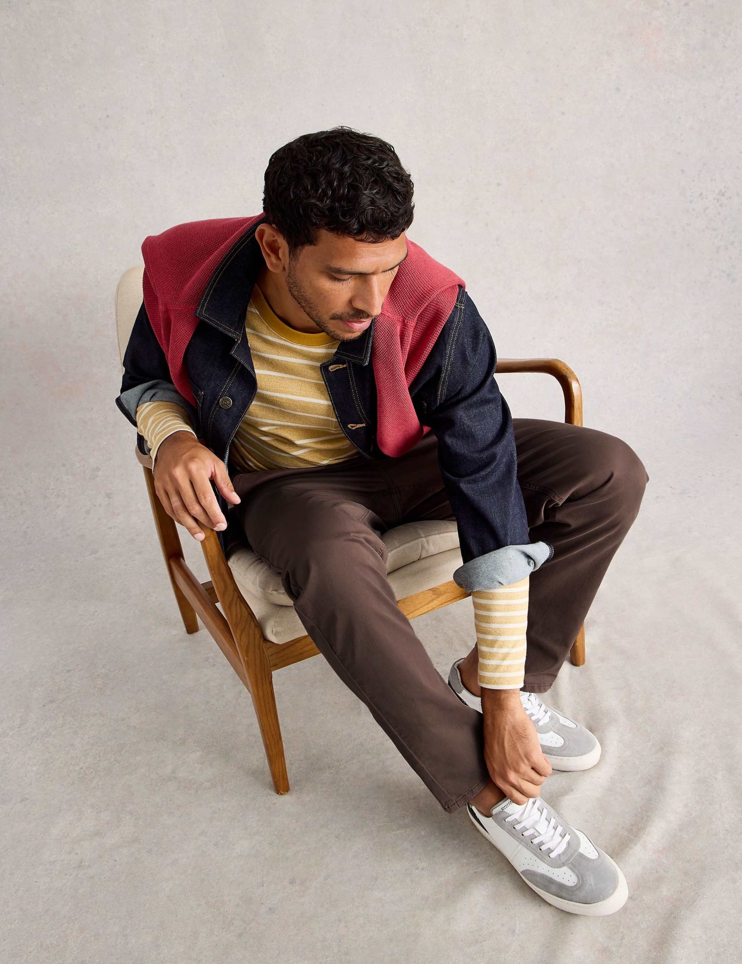 Regular Fit 5 Pocket Chinos 5 of 6