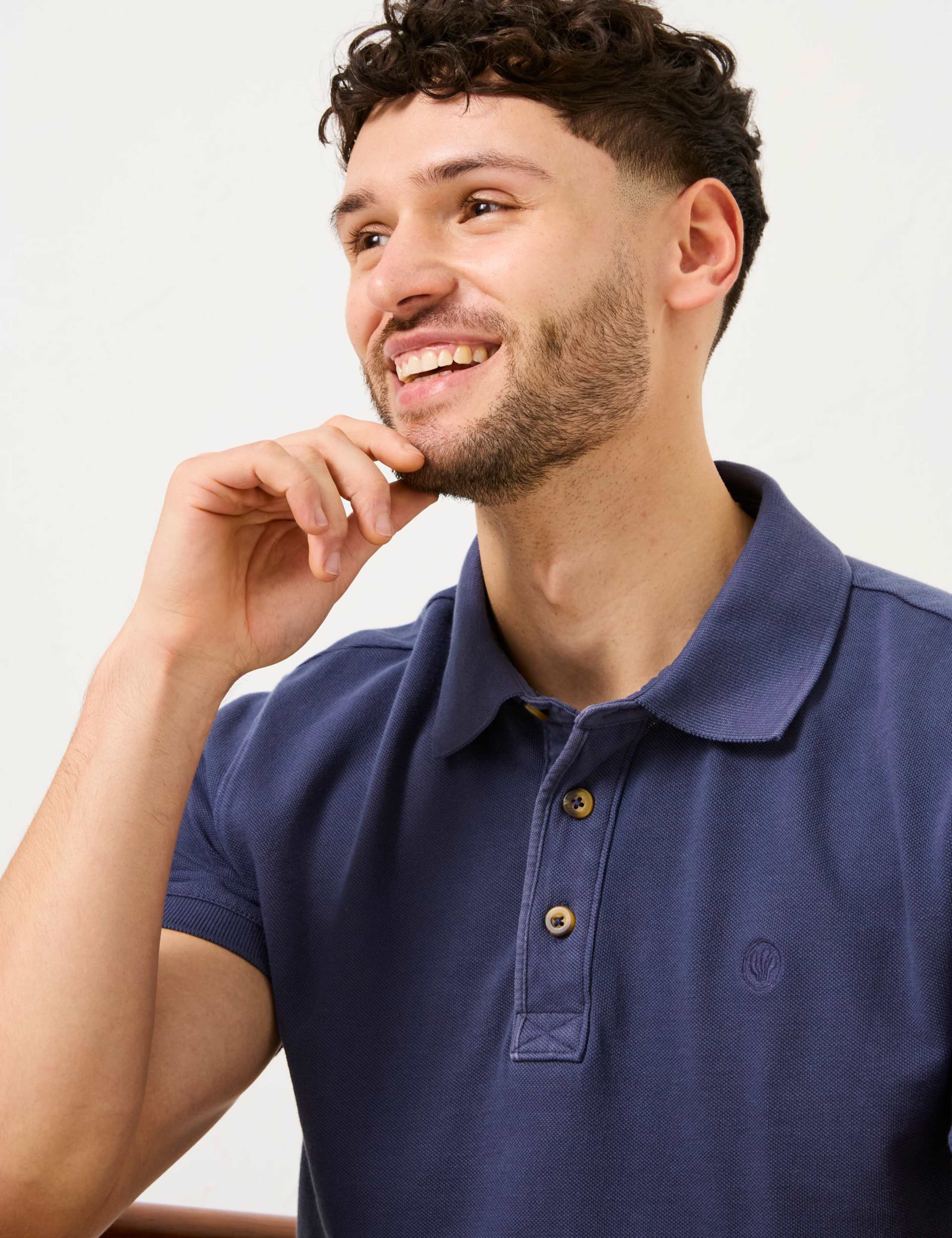Pure Cotton Pique Polo Shirt 5 of 5