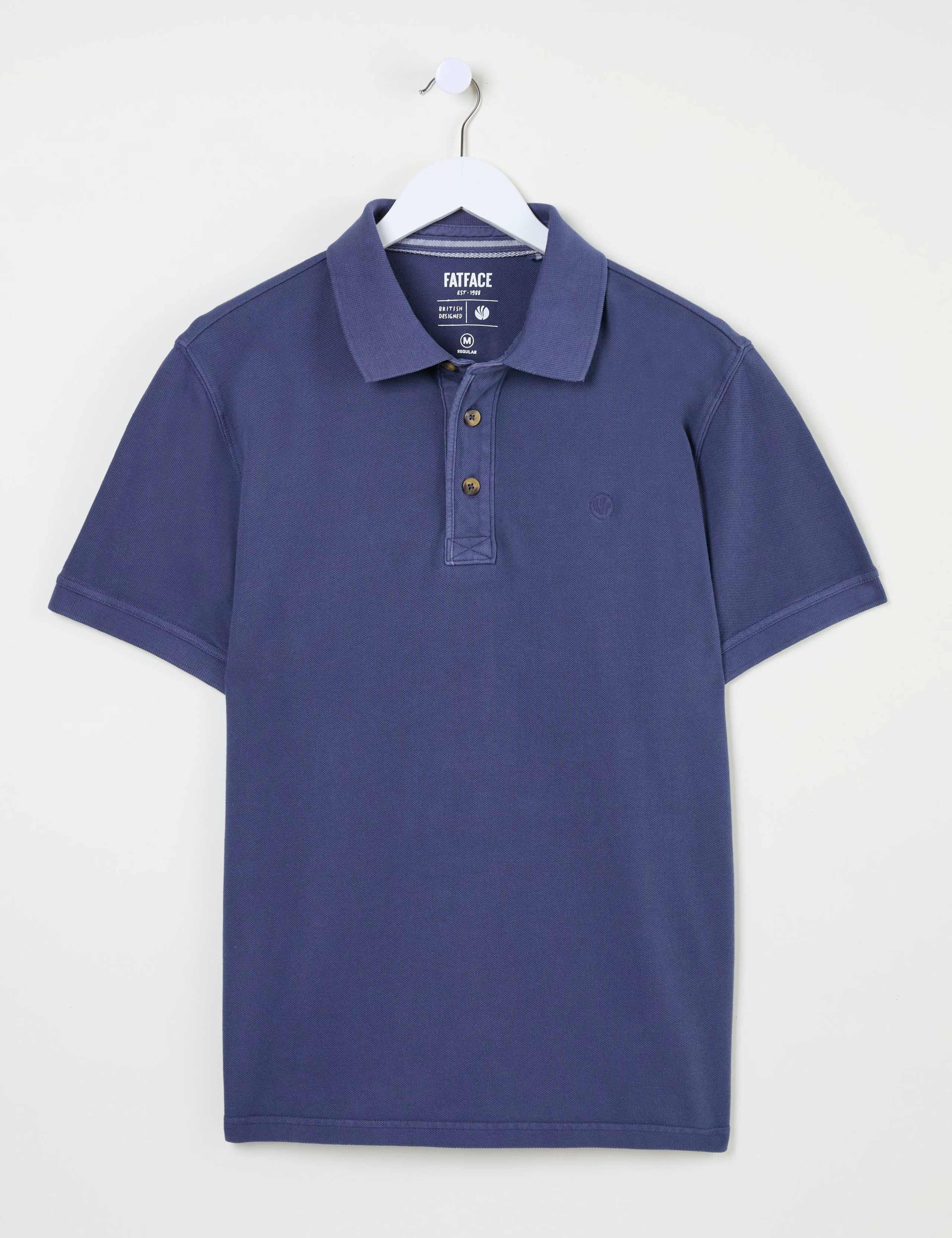 Pure Cotton Pique Polo Shirt 2 of 5