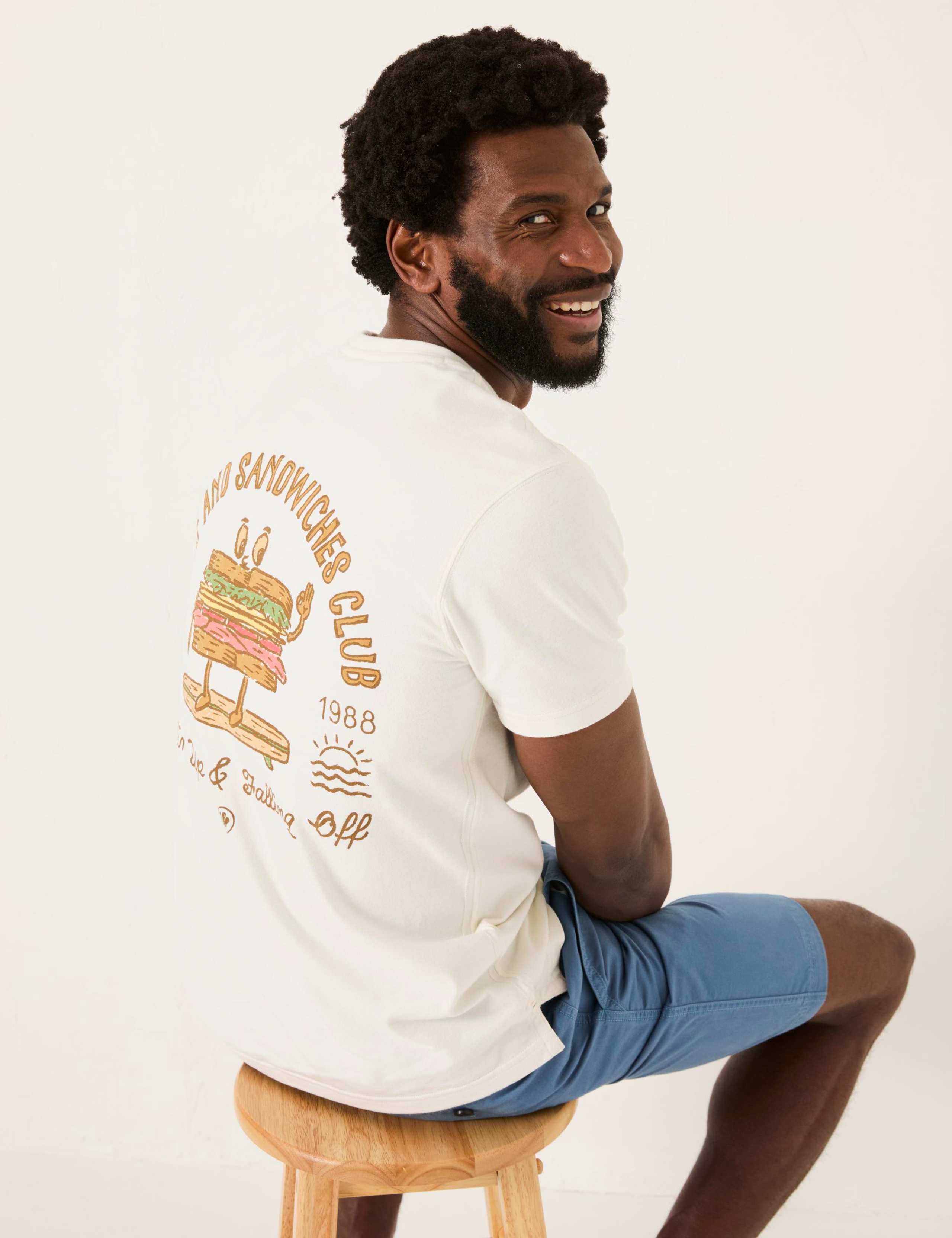 Pure Cotton Sandwiches Graphic T-Shirt 3 of 5