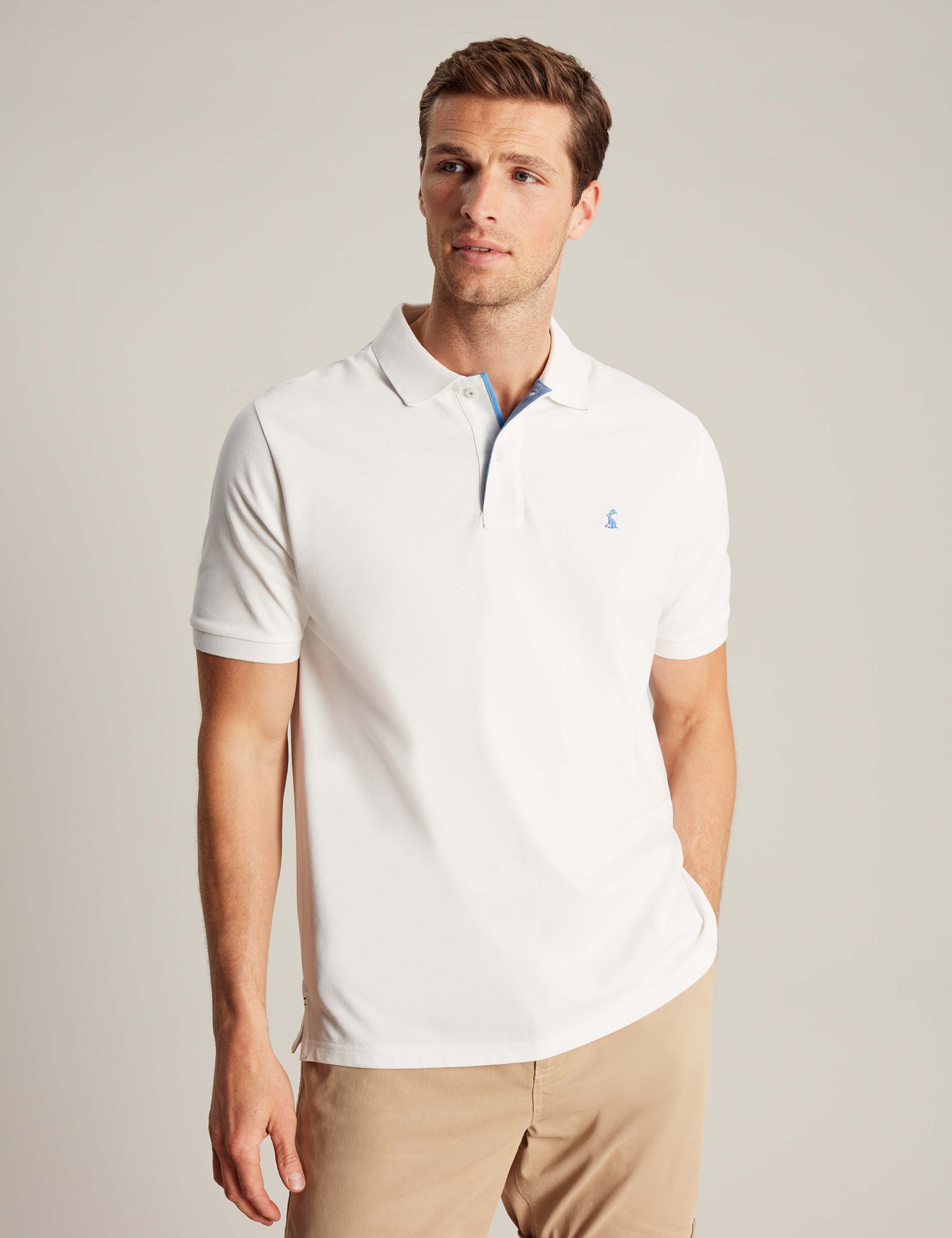 Pure Cotton Jersey Polo Shirt 1 of 7