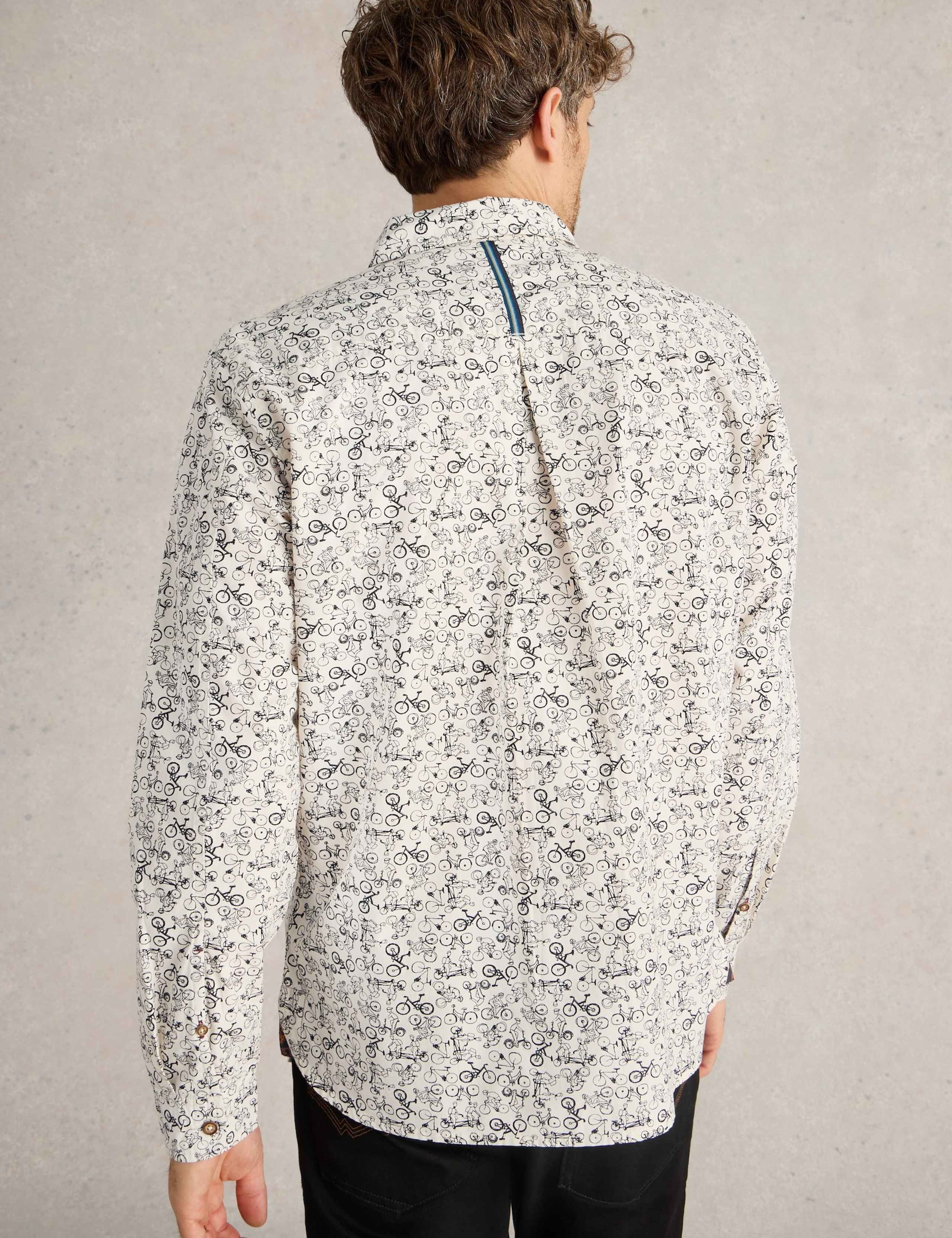 Pure Cotton Bike Print Shirt 5 of 6