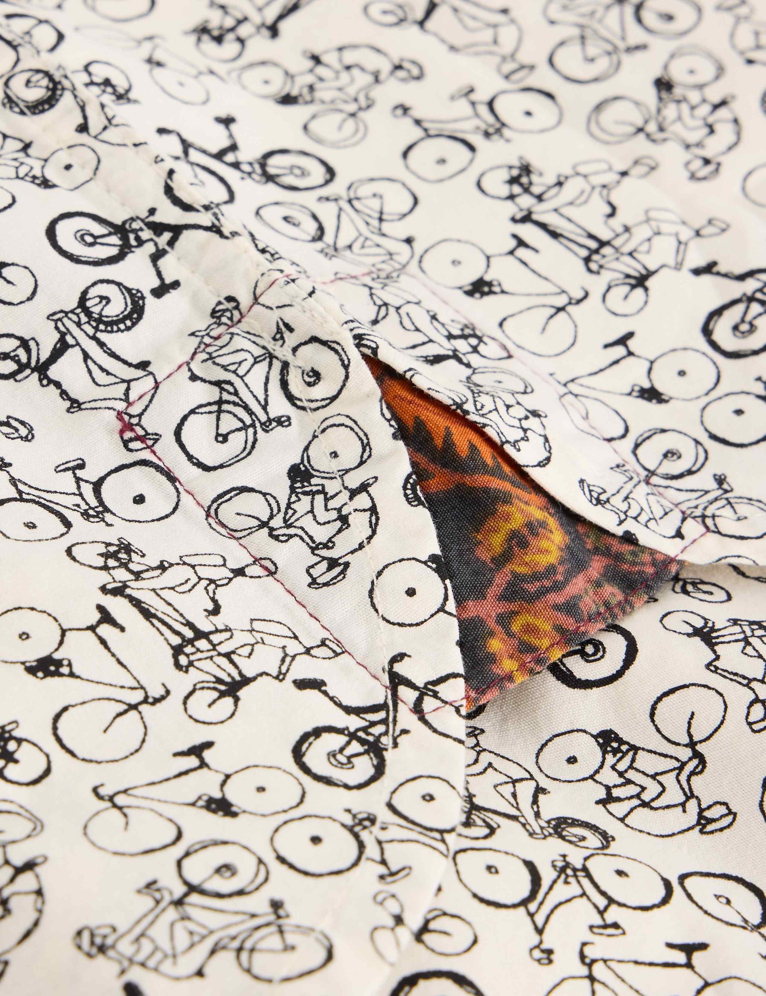 Pure Cotton Bike Print Shirt 6 of 6