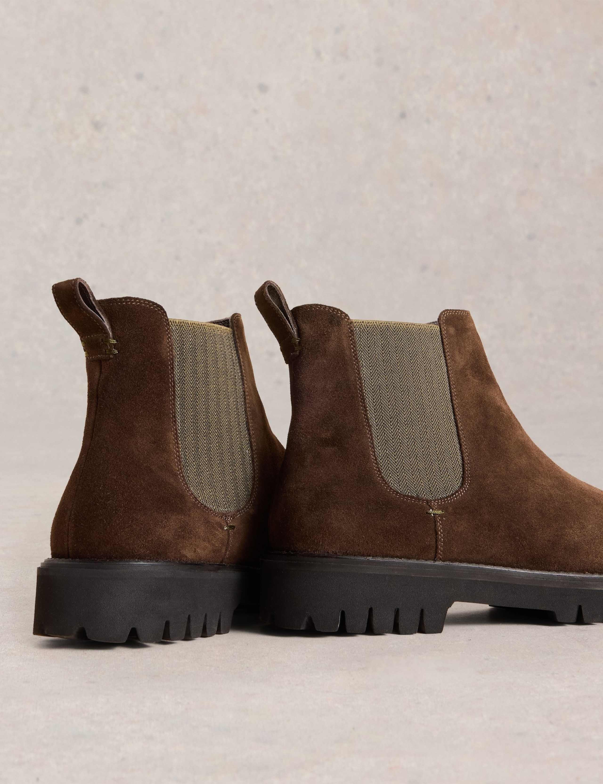 Suede Slip-On Chelsea Boots 4 of 4