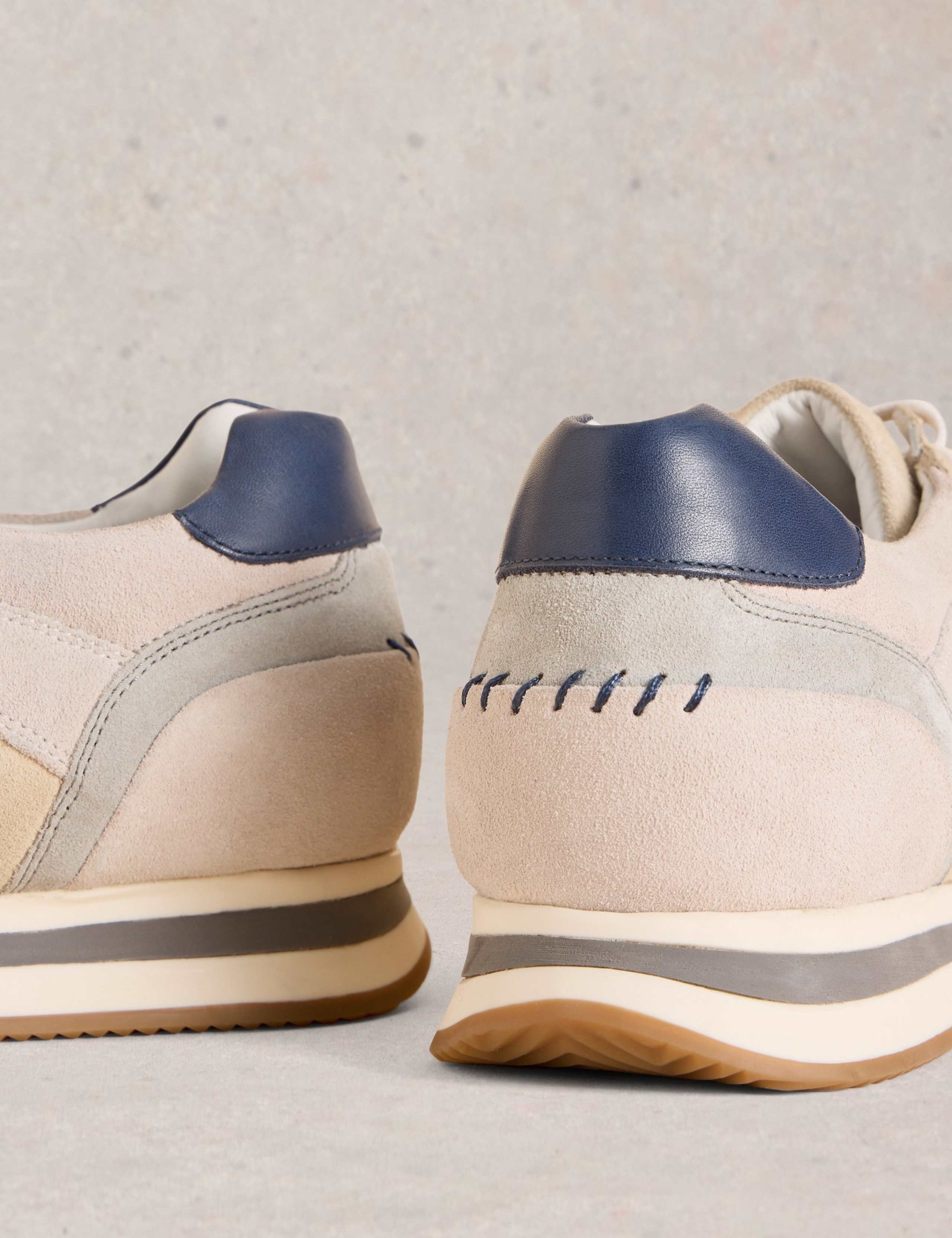 Leather Lace Up Trainers 4 of 4