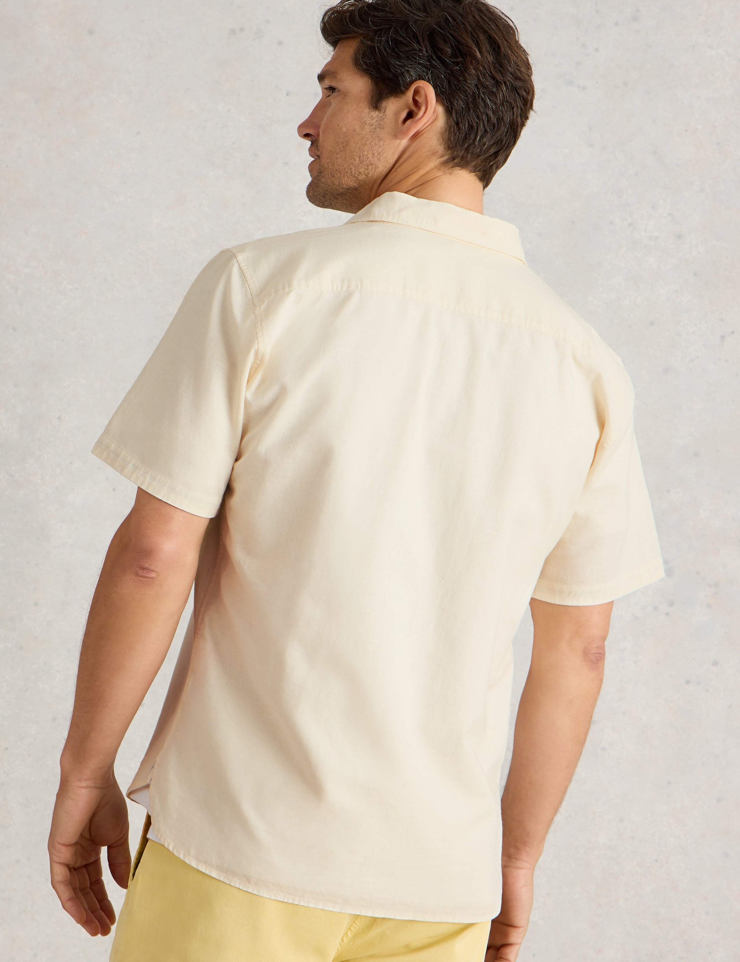 Linen Blend Short Sleeve Shirt 4 of 6